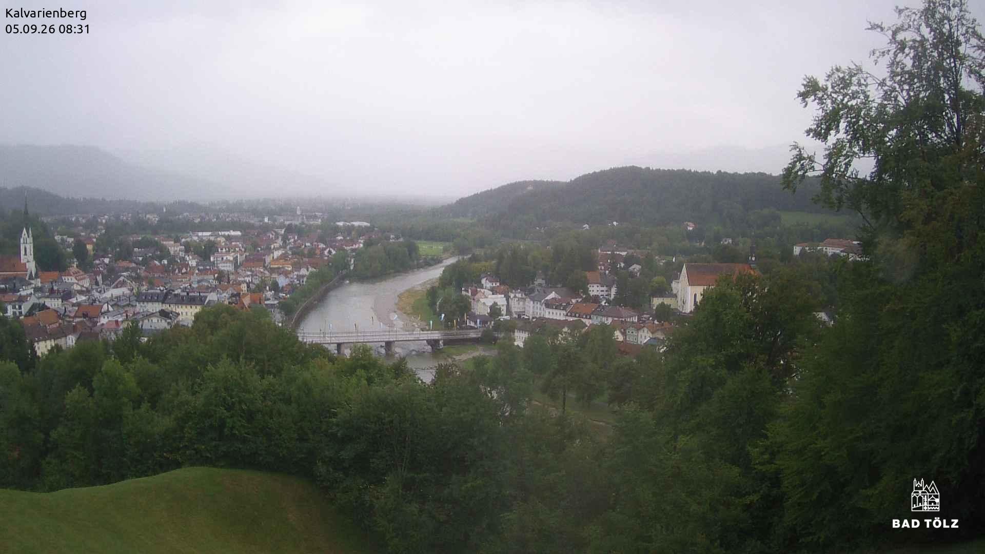 Archiv Foto Webcam Kalvarienberg bei Bad Tölz