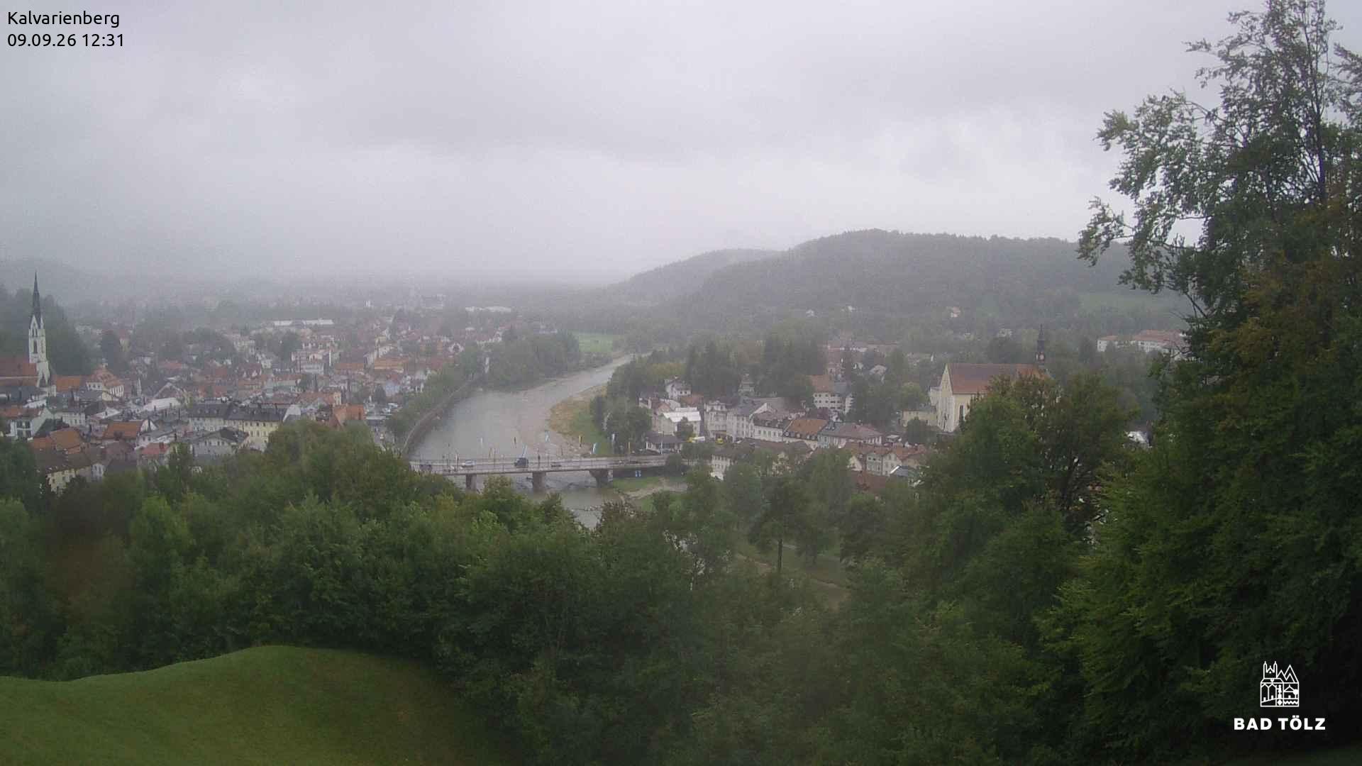 Archiv Foto Webcam Kalvarienberg bei Bad Tölz