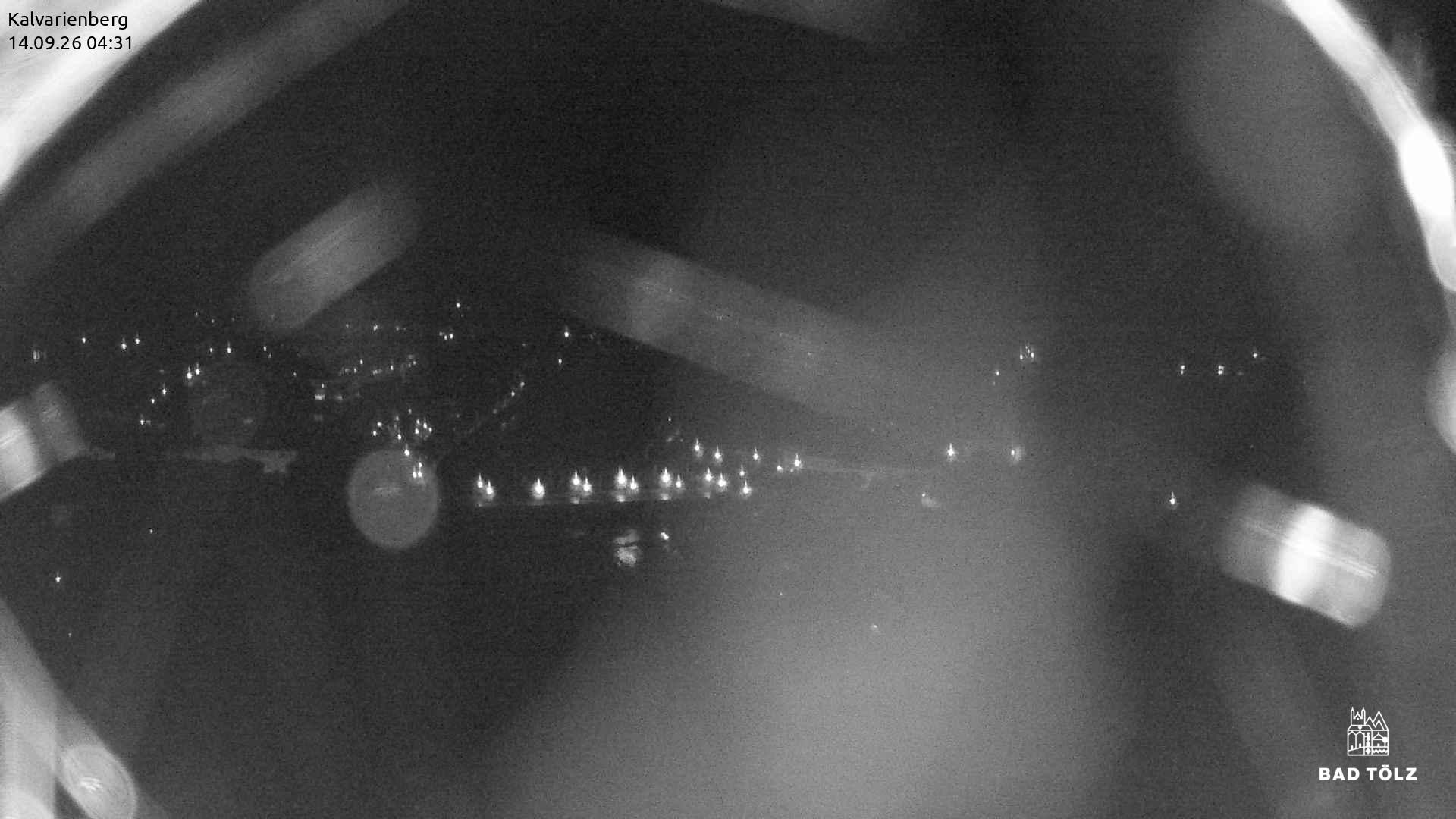 Archived image Webcam Bad Tölz - Kalvarienberg