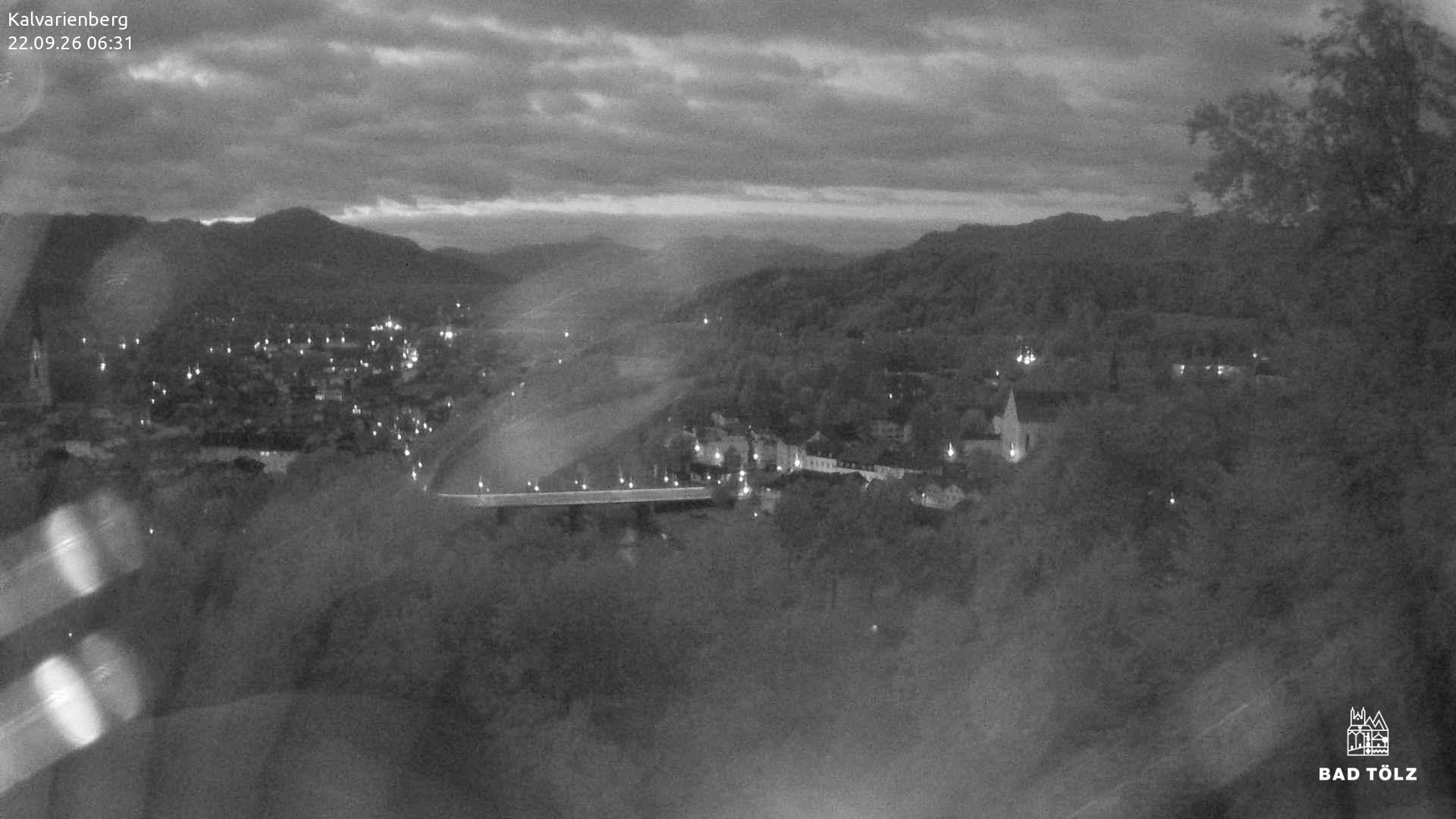 Archiv Foto Webcam Kalvarienberg bei Bad Tölz