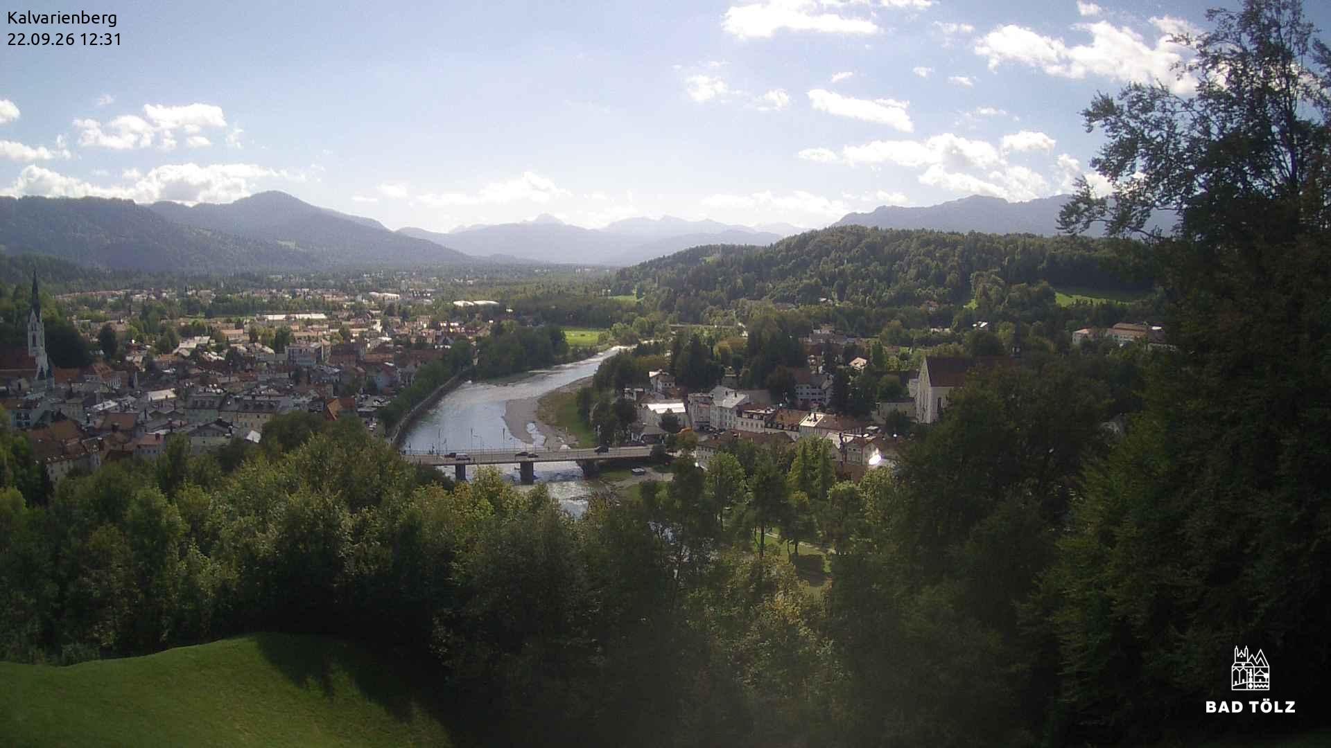 Archiv Foto Webcam Kalvarienberg bei Bad Tölz
