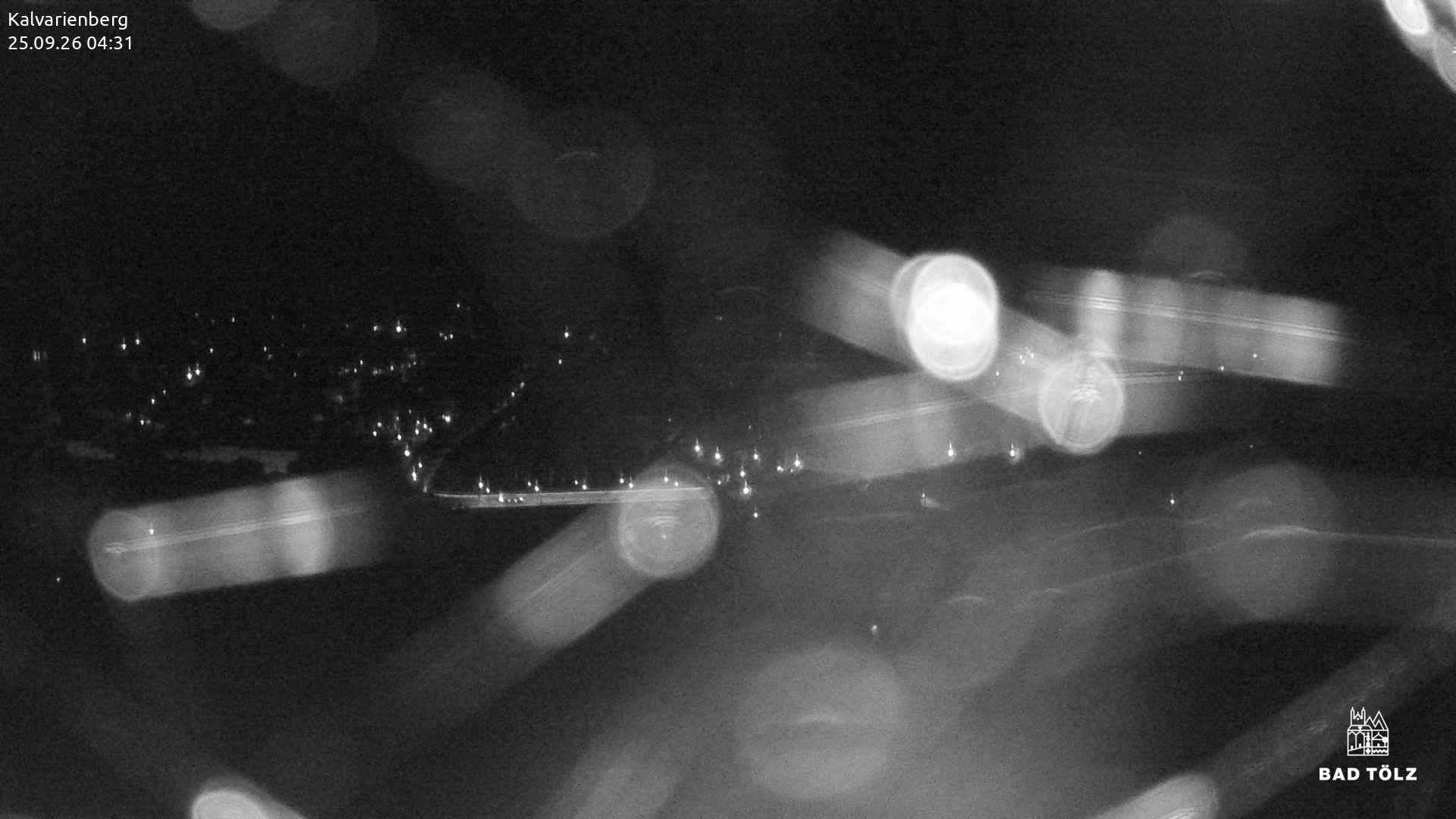 Archived image Webcam Bad Tölz - Kalvarienberg
