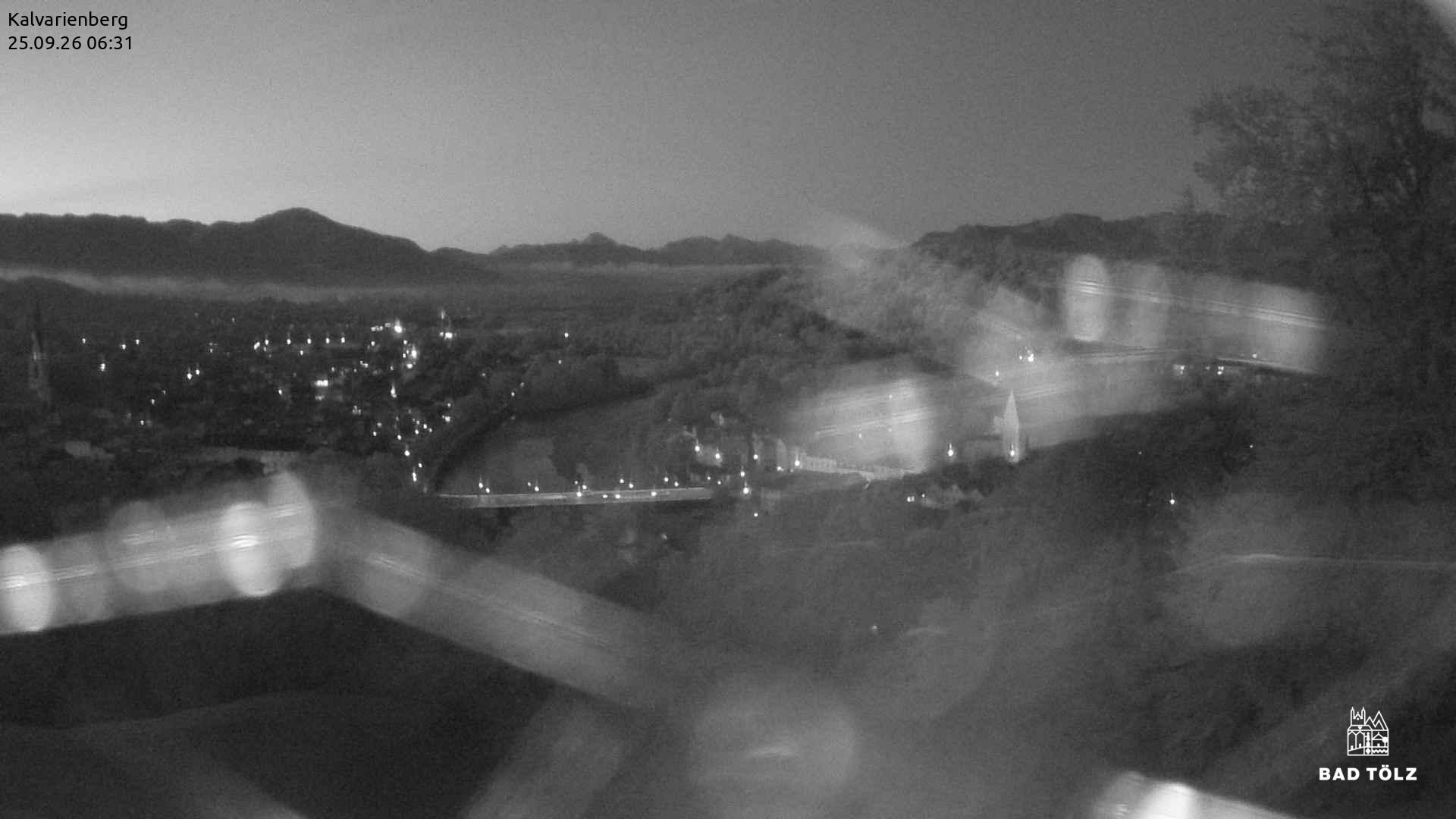 Archived image Webcam Bad Tölz - Kalvarienberg