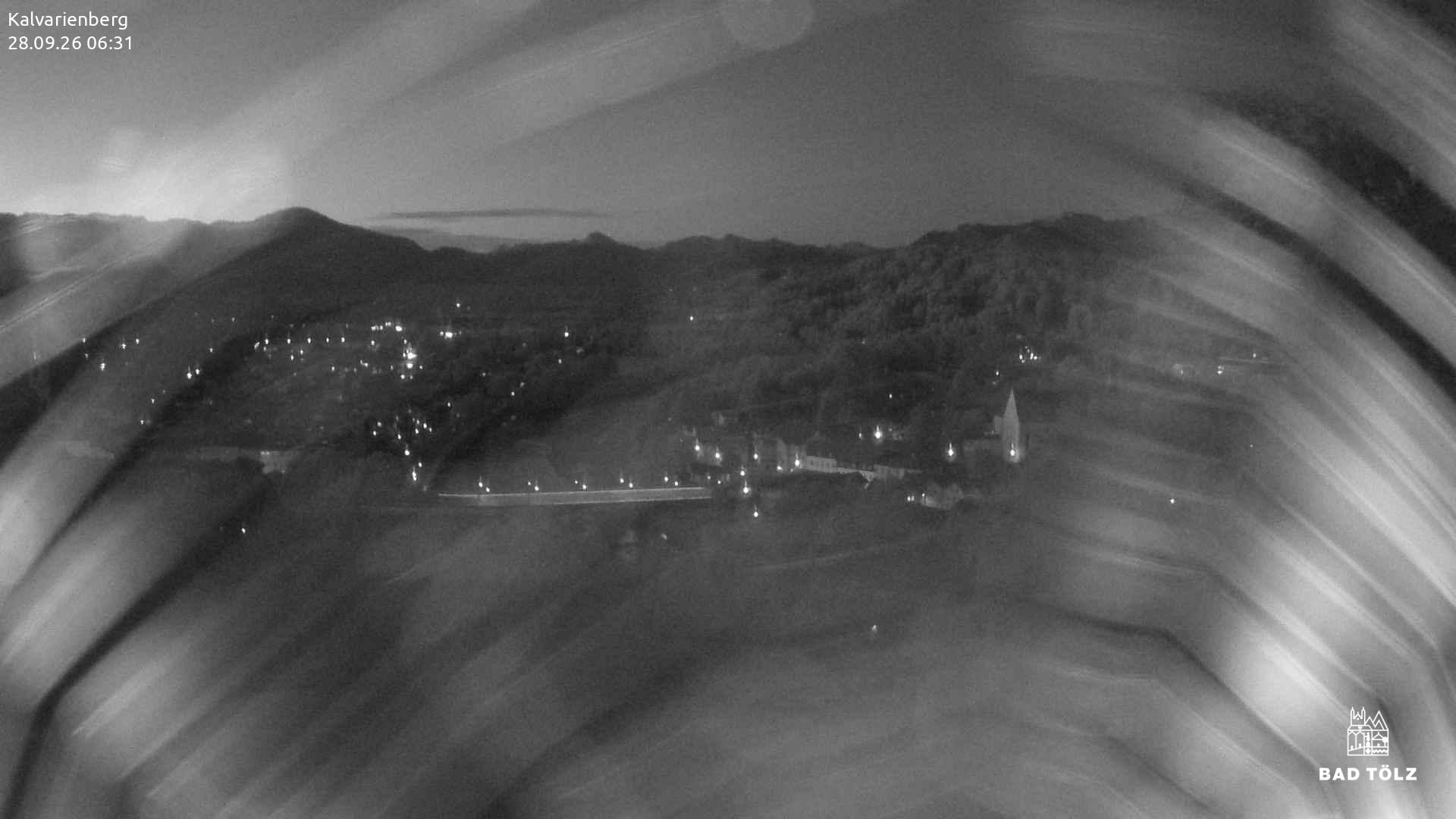 Archived image Webcam Bad Tölz - Kalvarienberg