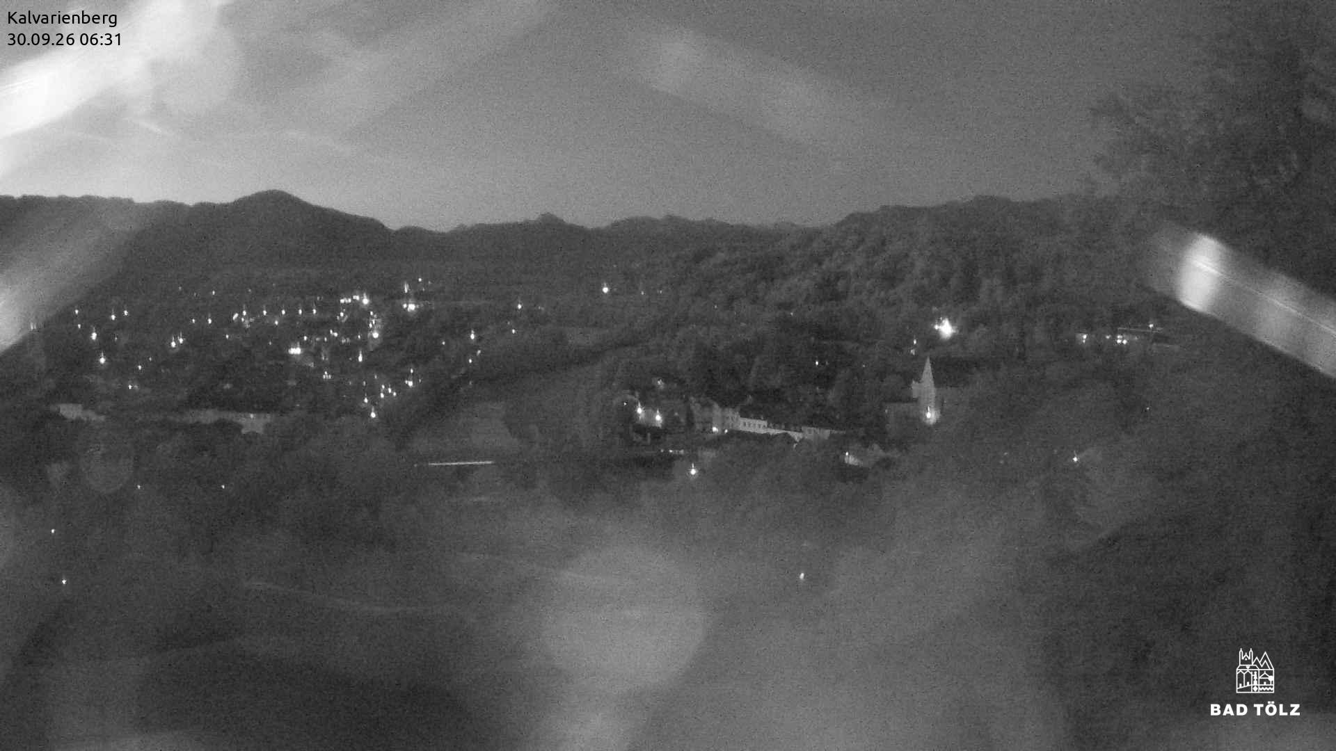 Archived image Webcam Bad Tölz - Kalvarienberg