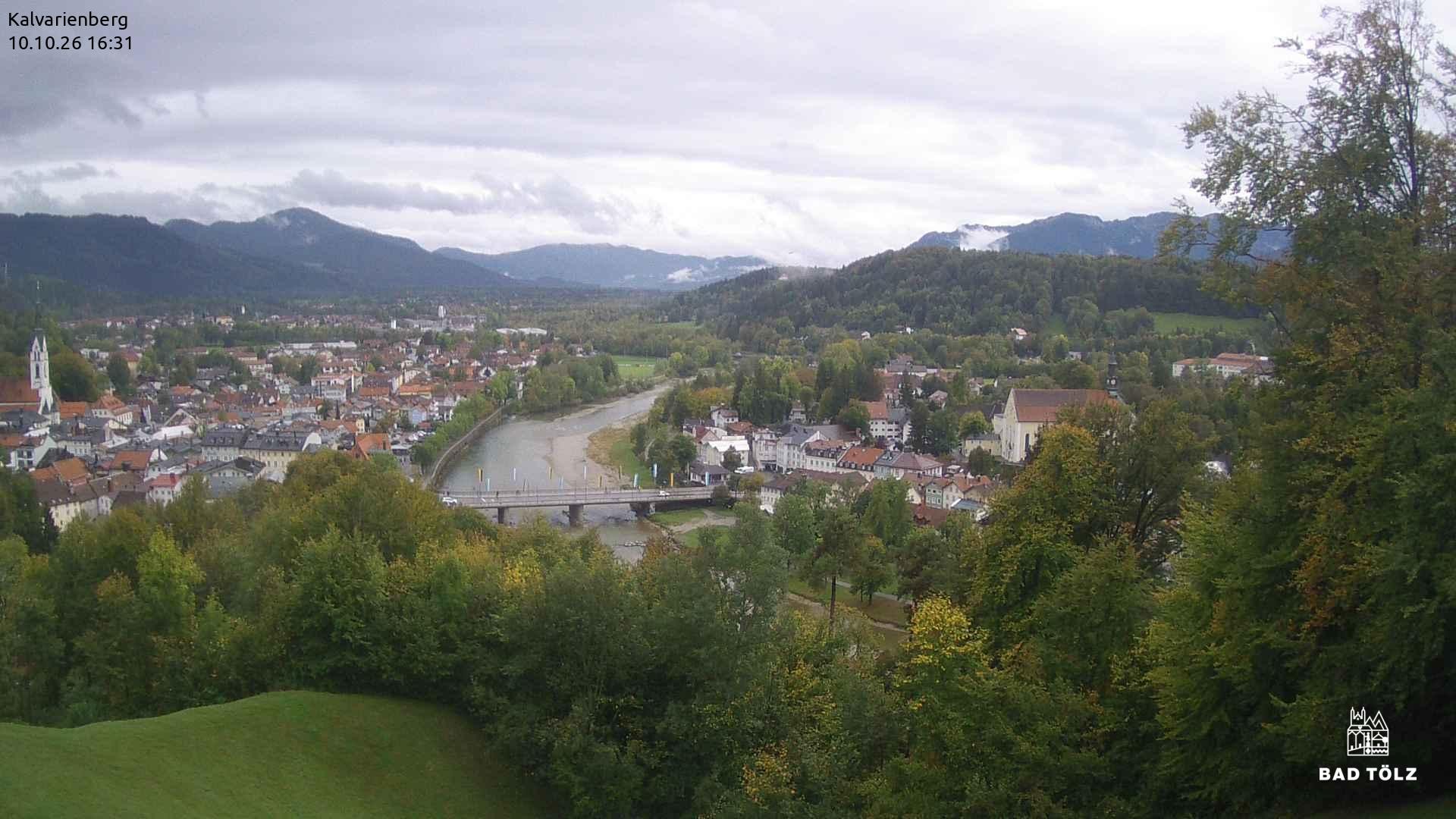 Archiv Foto Webcam Kalvarienberg bei Bad Tölz