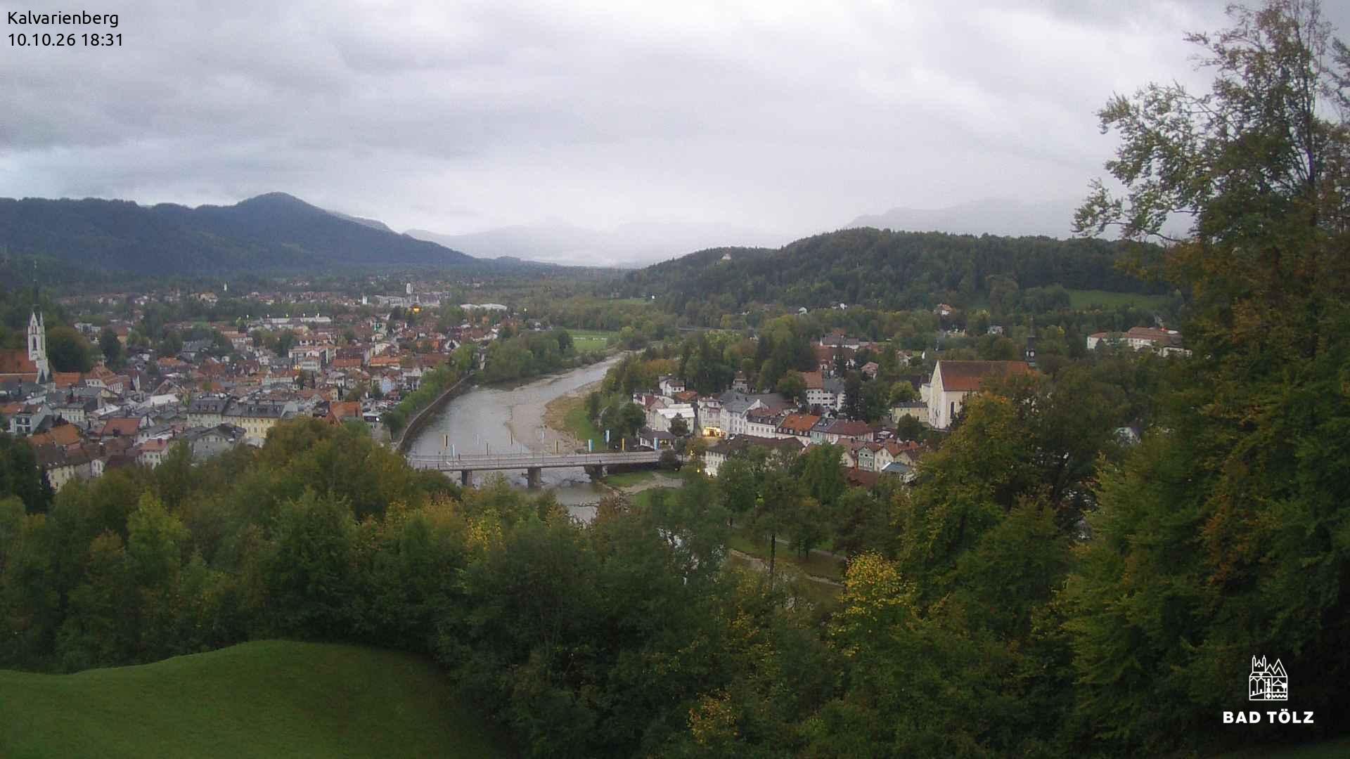 Archiv Foto Webcam Kalvarienberg bei Bad Tölz