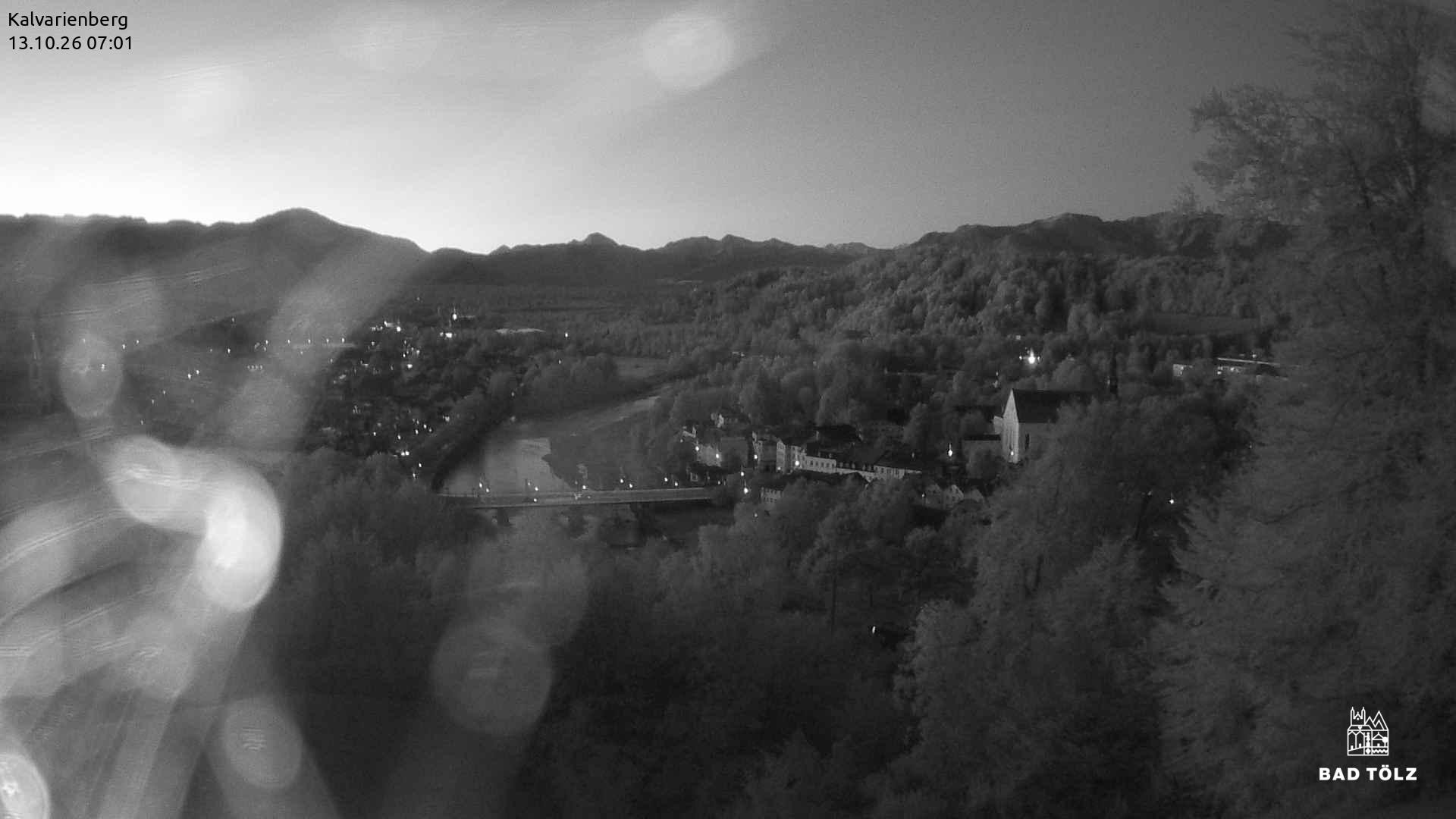 Archiv Foto Webcam Kalvarienberg bei Bad Tölz