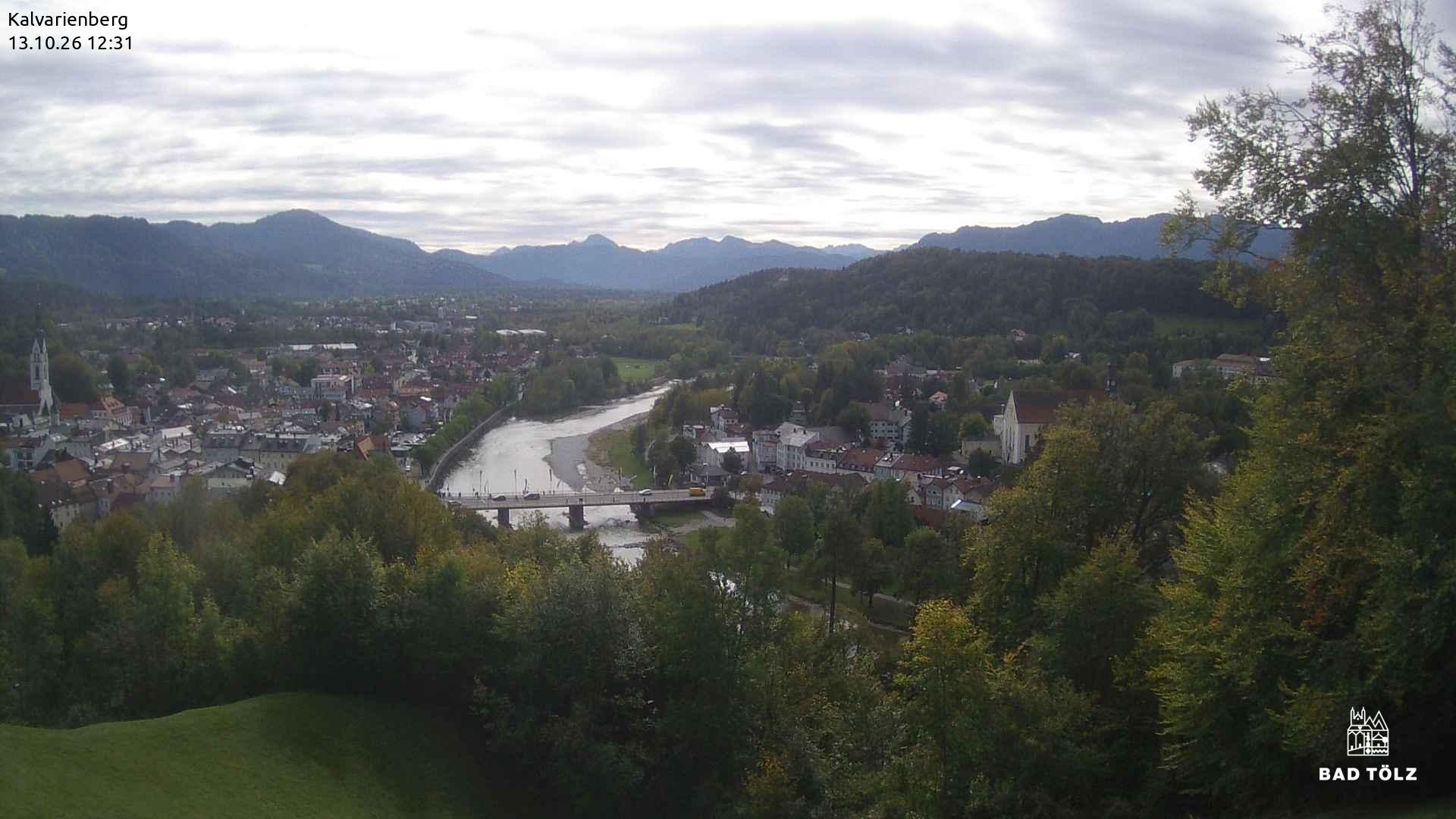 Archiv Foto Webcam Kalvarienberg bei Bad Tölz