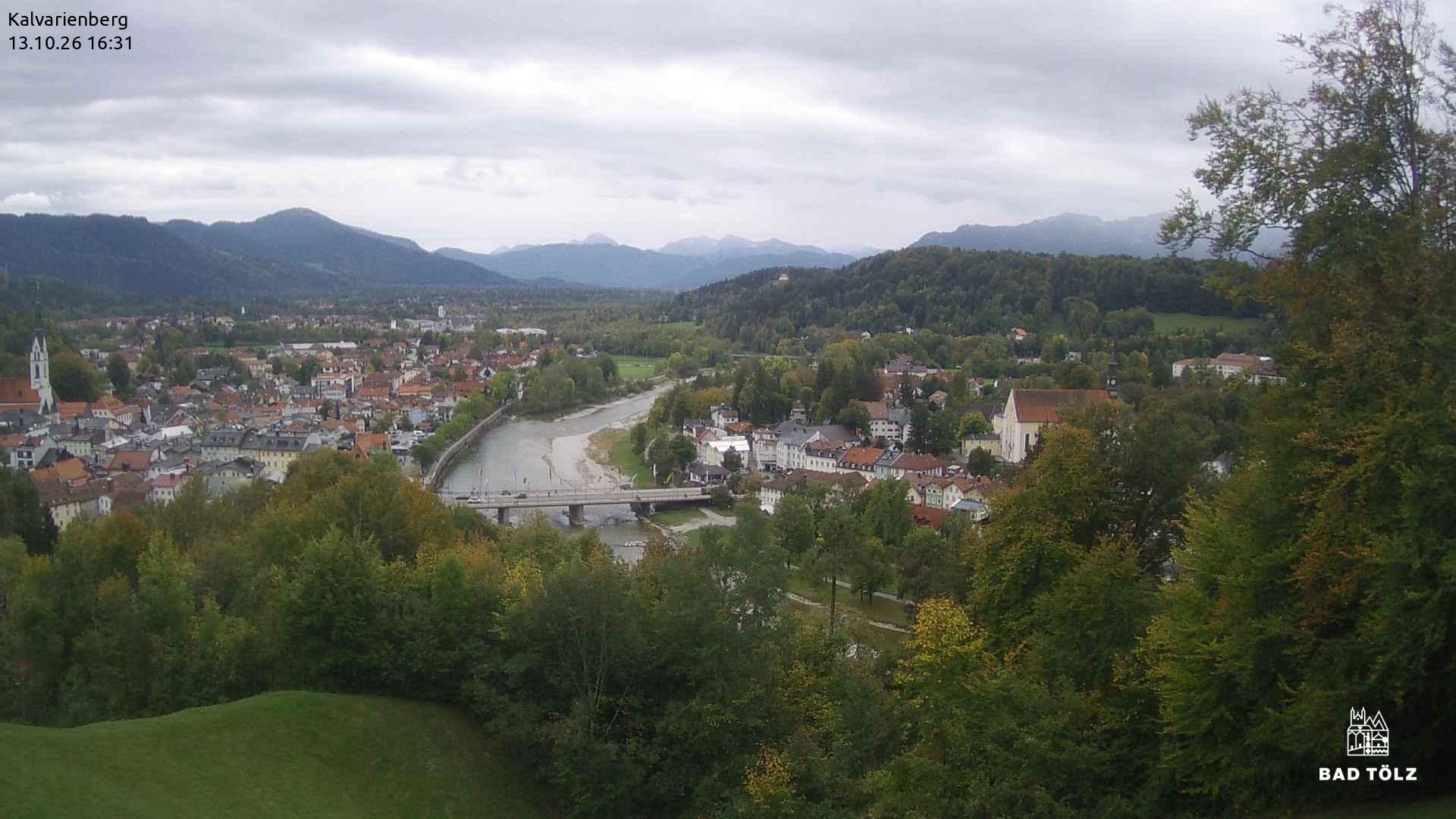 Archiv Foto Webcam Kalvarienberg bei Bad Tölz