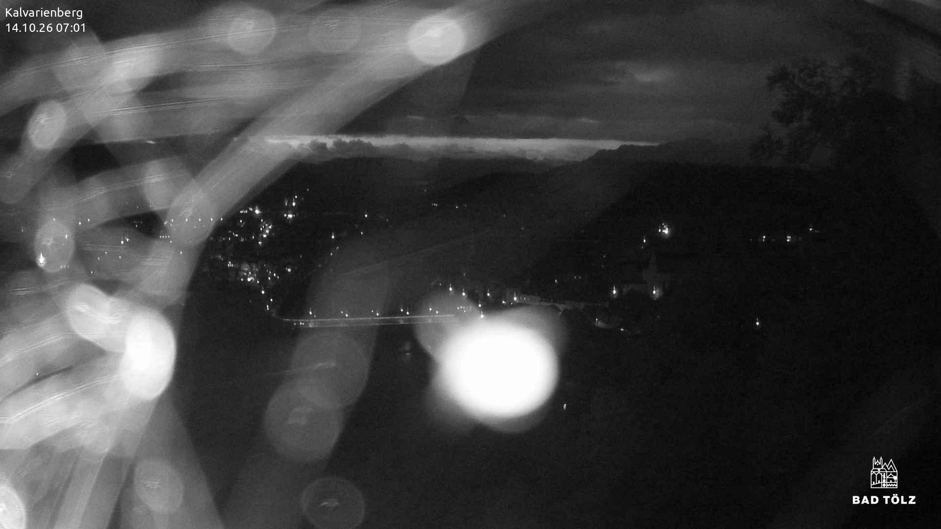 Archiv Foto Webcam Kalvarienberg bei Bad Tölz