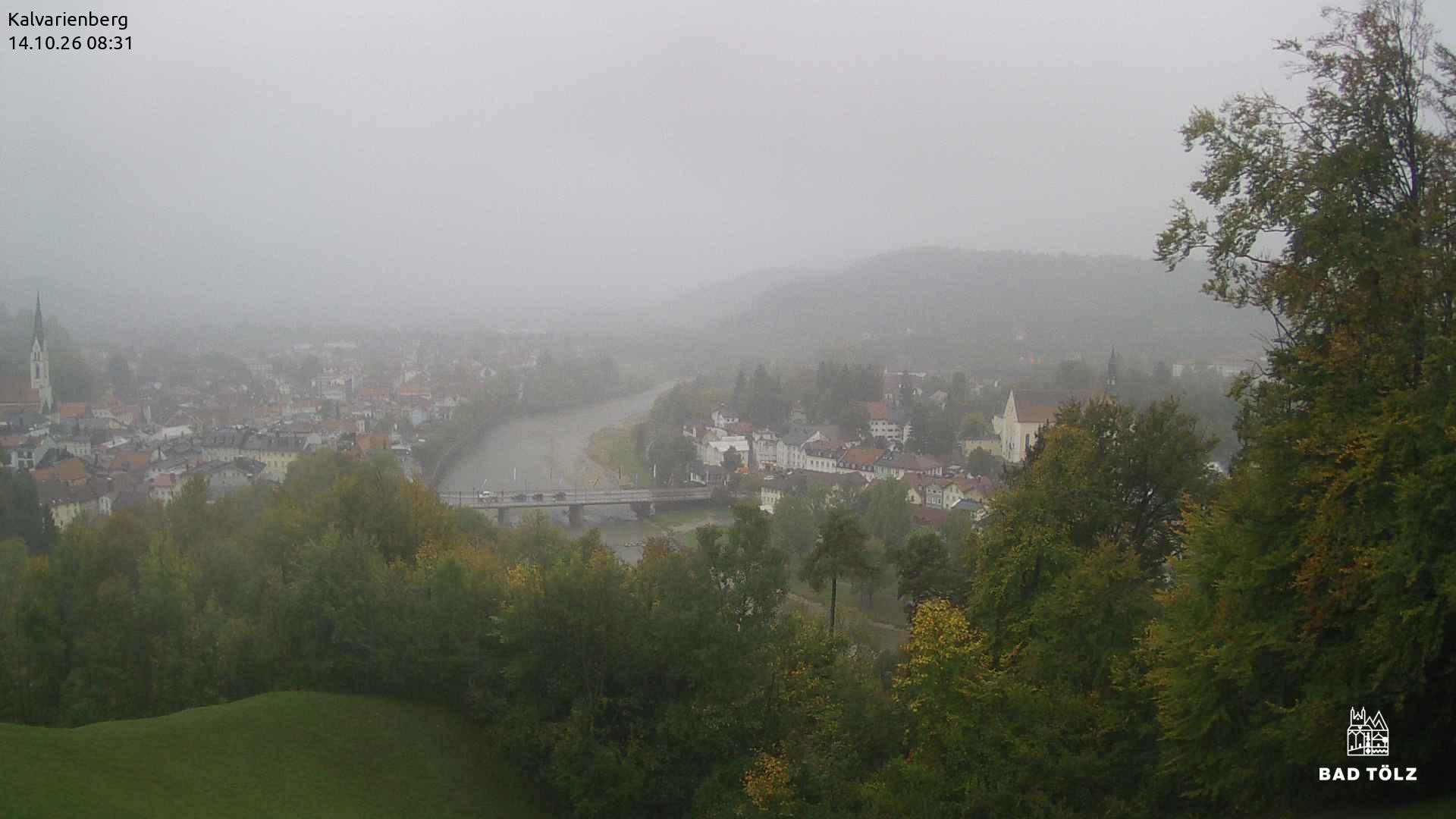Archiv Foto Webcam Kalvarienberg bei Bad Tölz