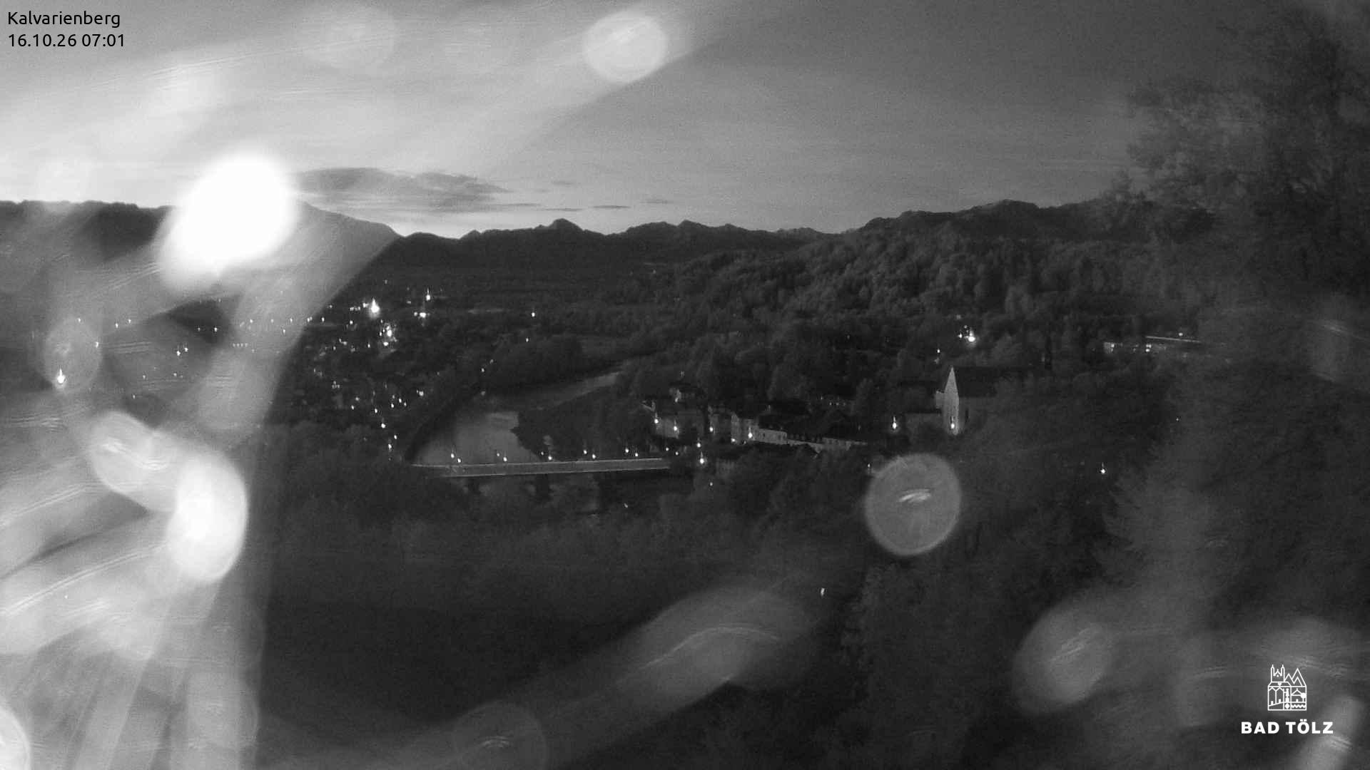 Archiv Foto Webcam Kalvarienberg bei Bad Tölz