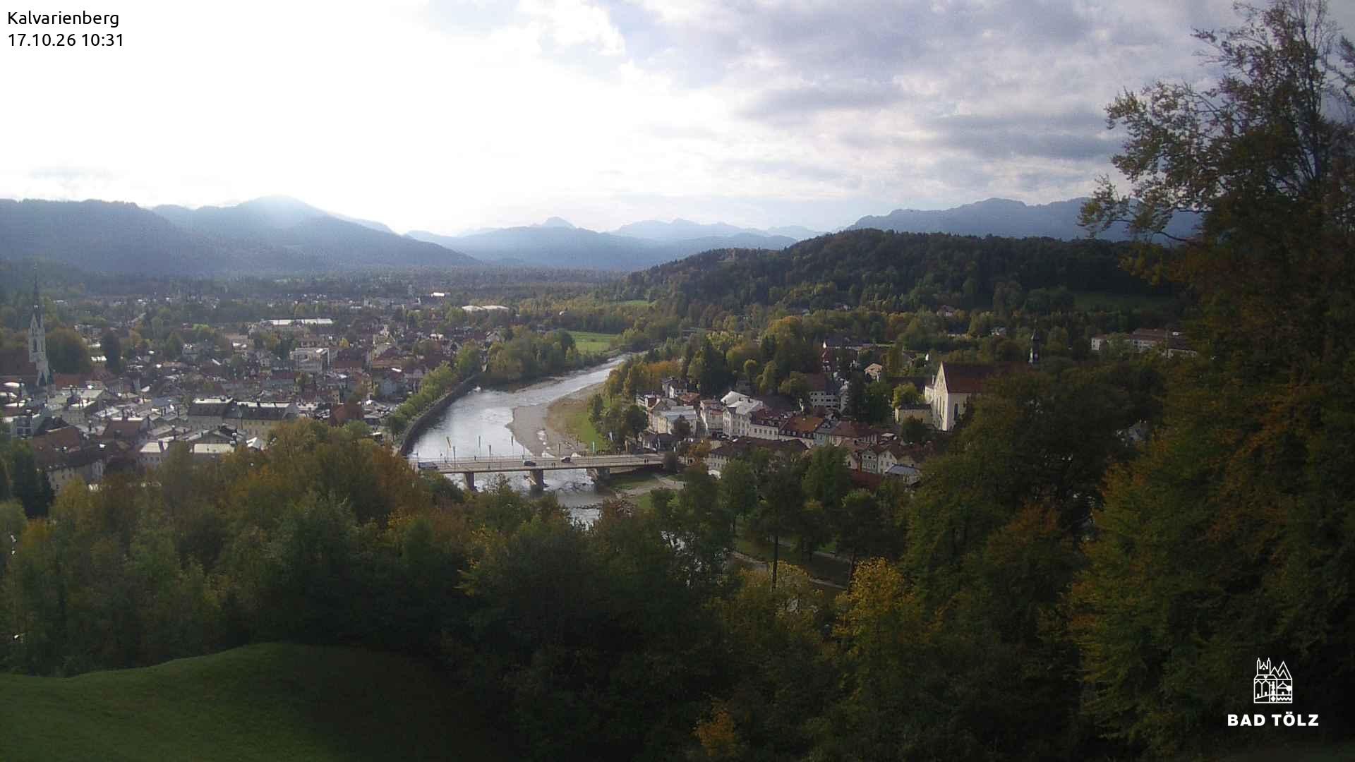 Archiv Foto Webcam Kalvarienberg bei Bad Tölz