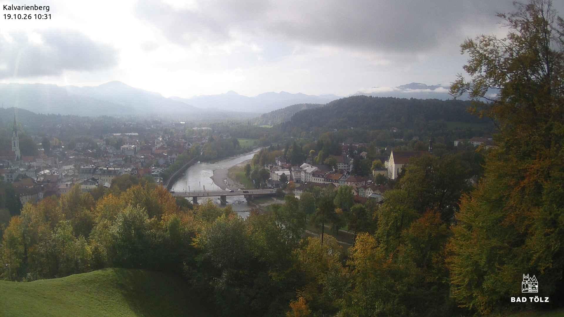 Archiv Foto Webcam Kalvarienberg bei Bad Tölz