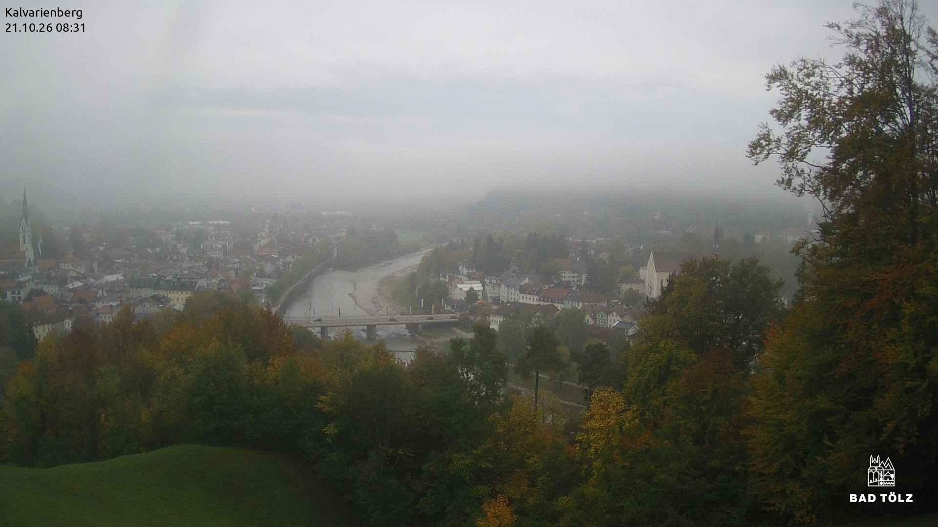 Archiv Foto Webcam Kalvarienberg bei Bad Tölz