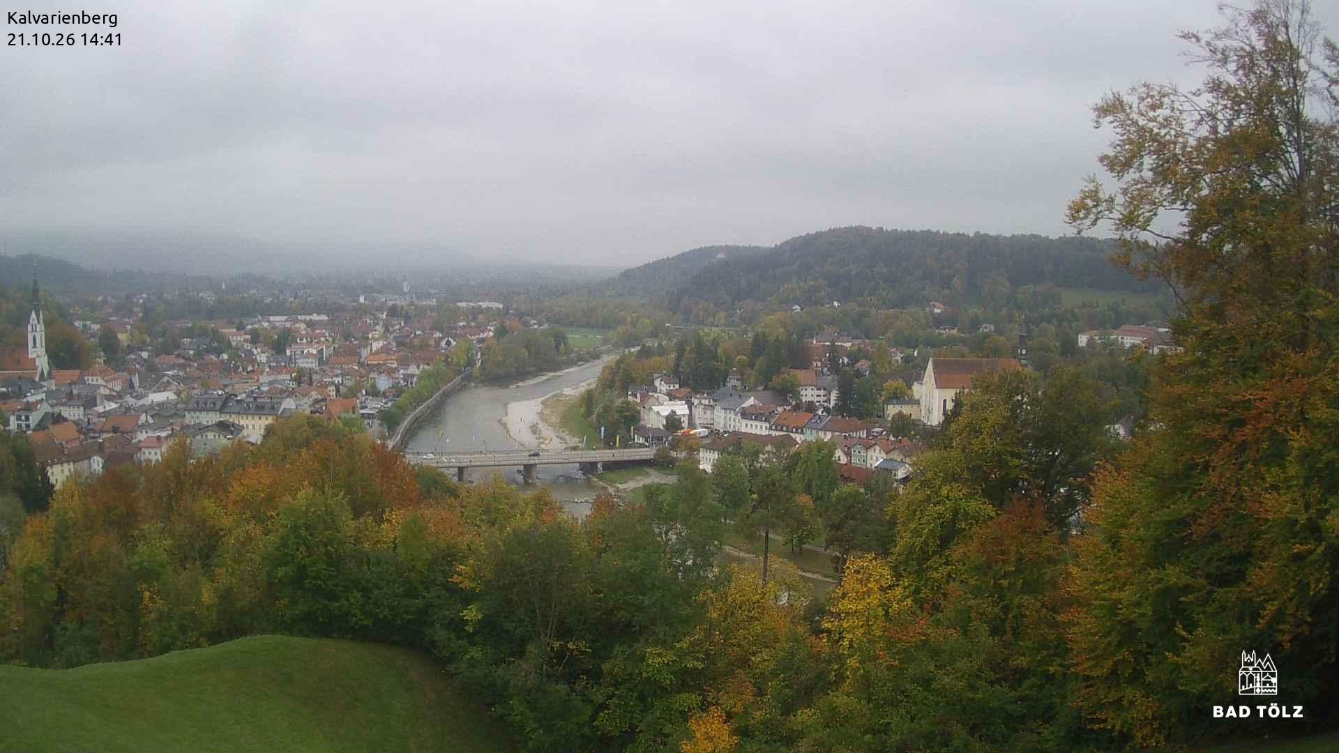 Archiv Foto Webcam Kalvarienberg bei Bad Tölz