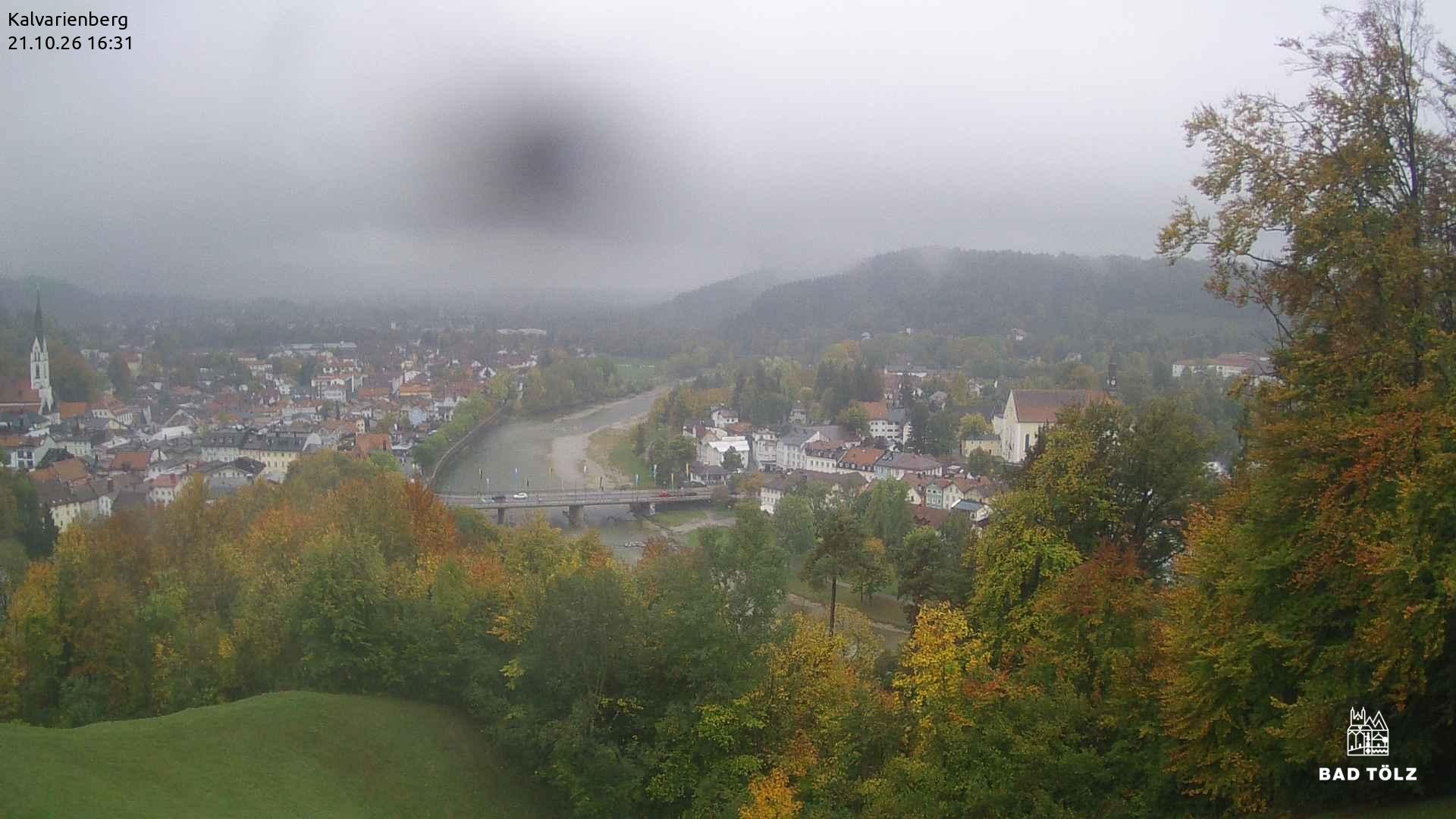 Archiv Foto Webcam Kalvarienberg bei Bad Tölz