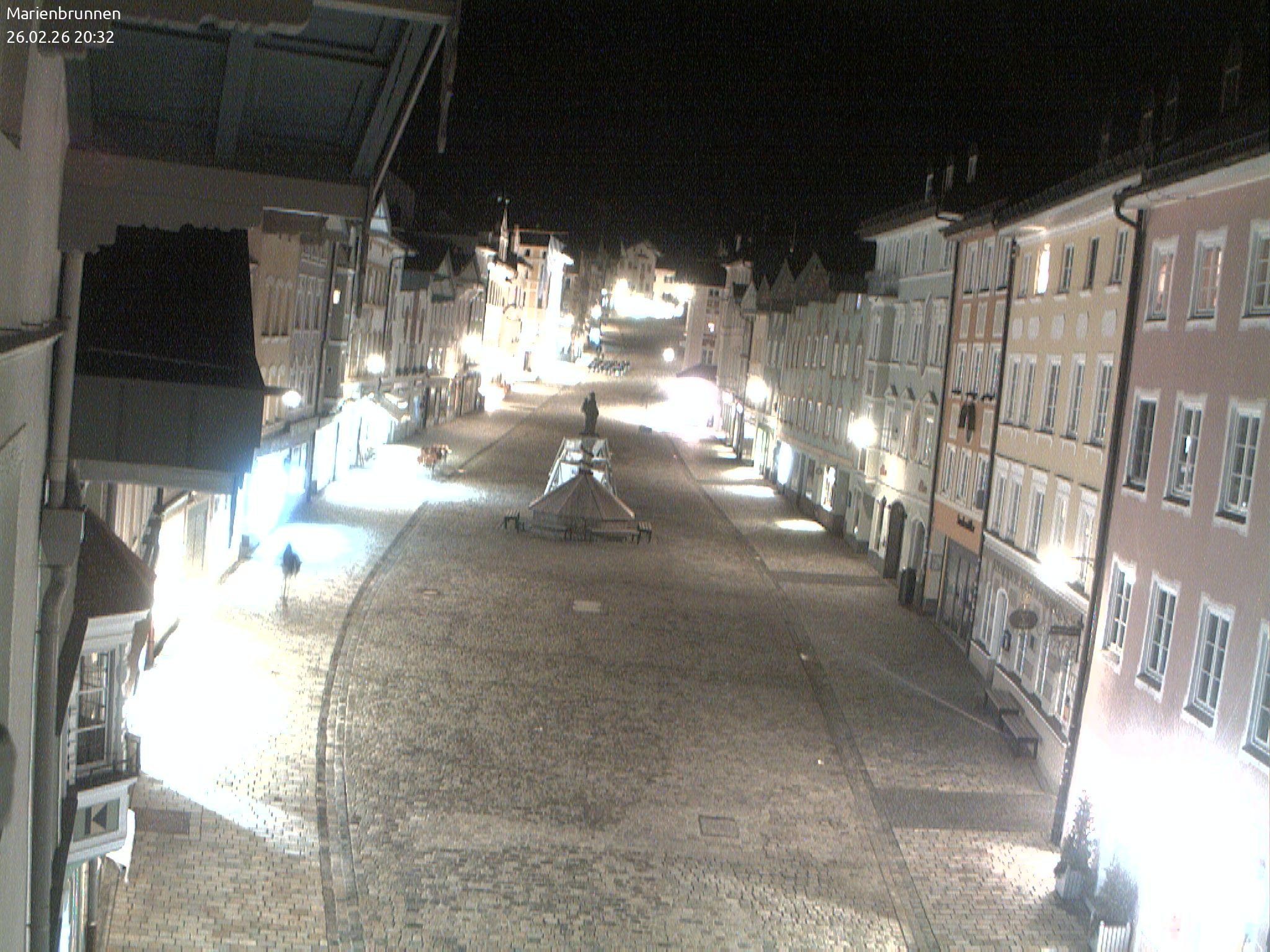 Archived image Webcam Marienbrunnen - Bad Tölz