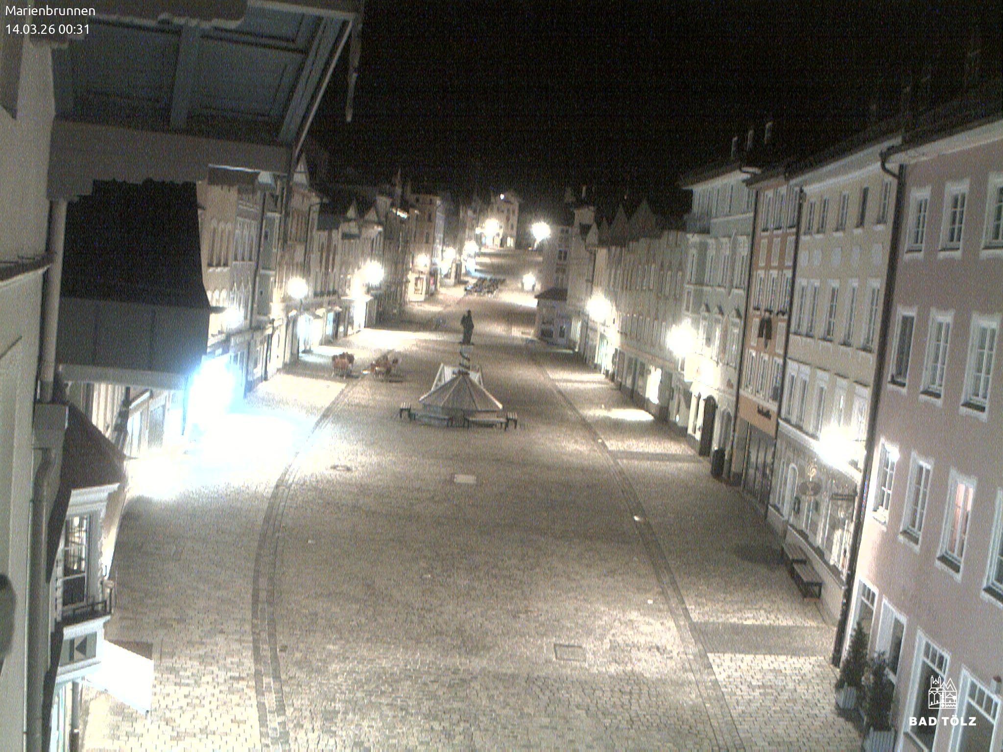 Archived image Webcam Marienbrunnen - Bad Tölz