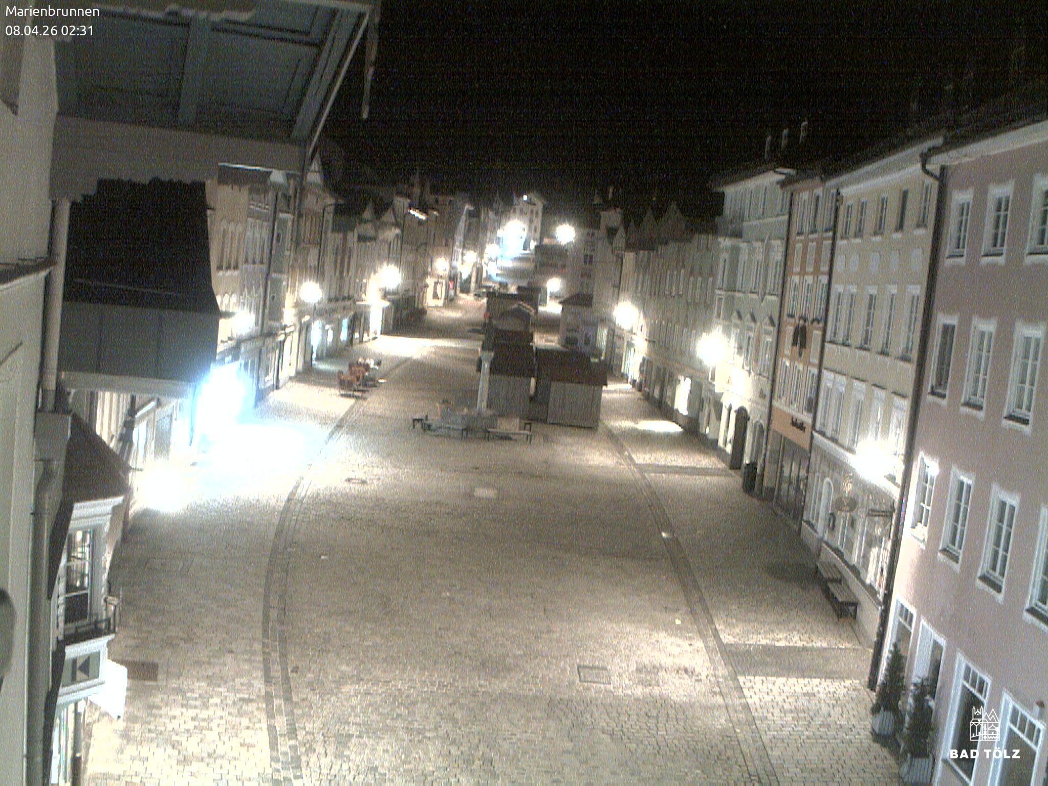 Archived image Webcam Marienbrunnen - Bad Tölz