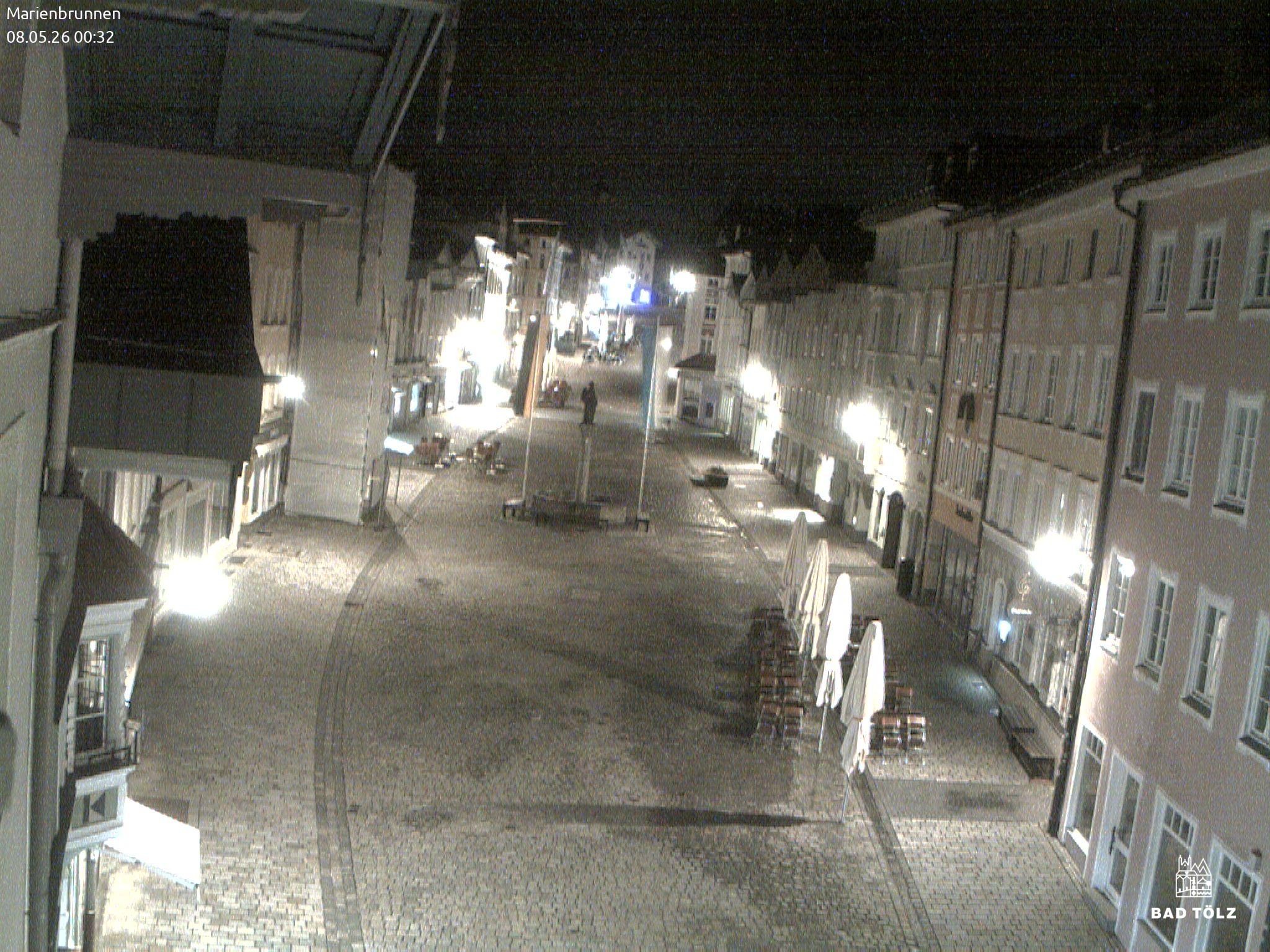 Archived image Webcam Marienbrunnen - Bad Tölz