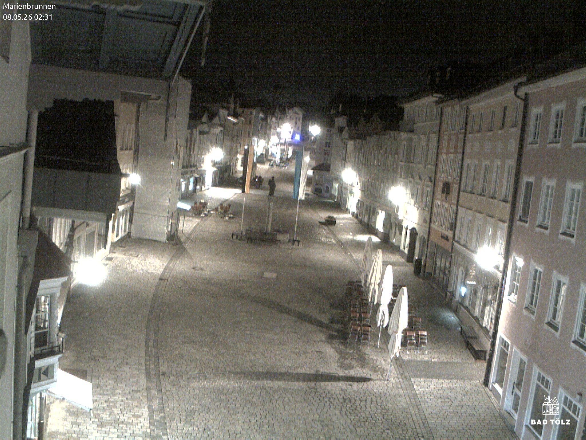 Archived image Webcam Marienbrunnen - Bad Tölz