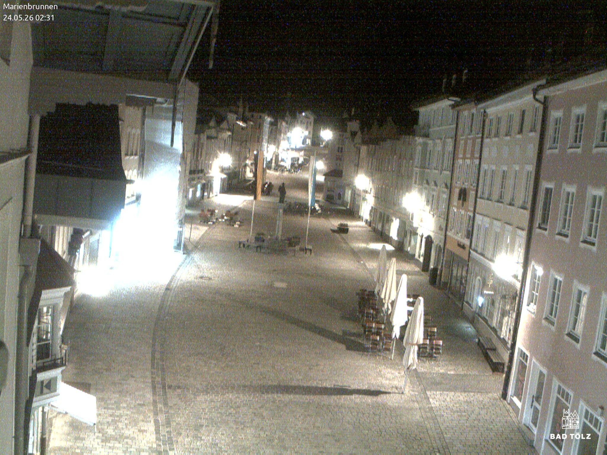 Archived image Webcam Marienbrunnen - Bad Tölz