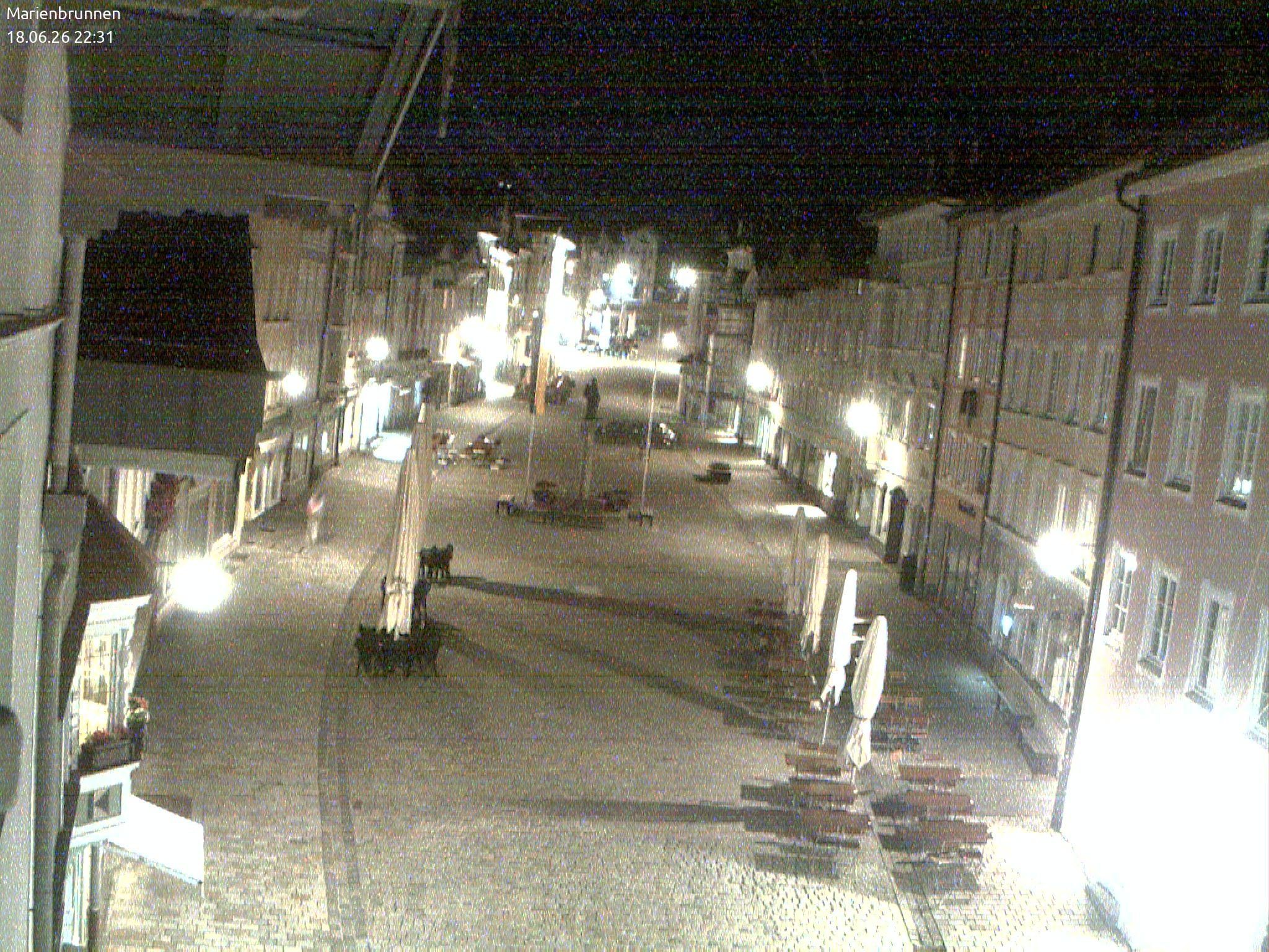 Archived image Webcam Marienbrunnen - Bad Tölz
