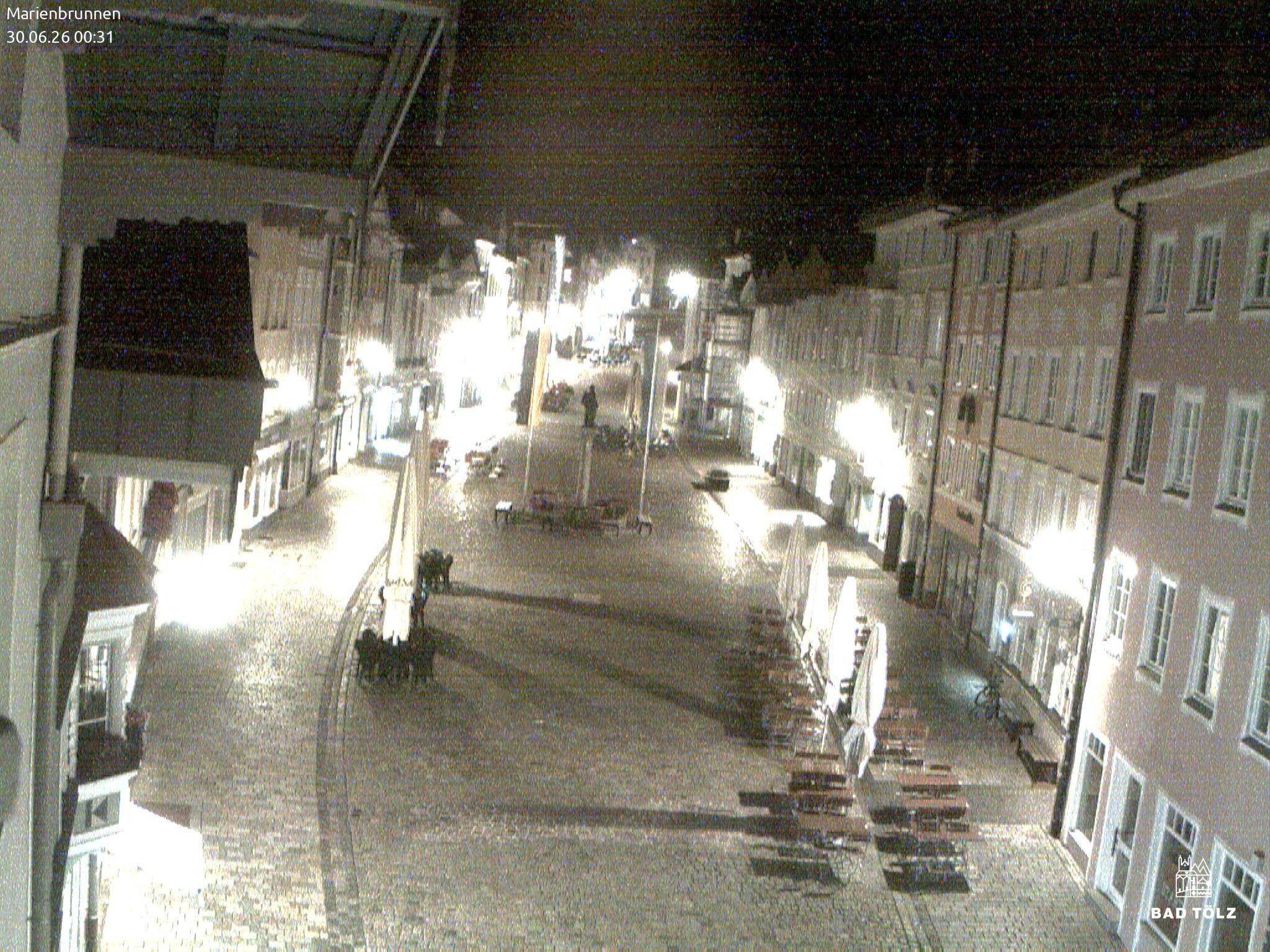 Archived image Webcam Marienbrunnen - Bad Tölz
