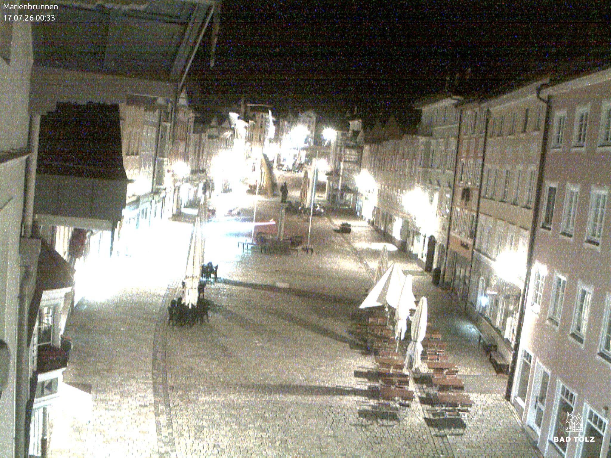 Archived image Webcam Marienbrunnen - Bad Tölz