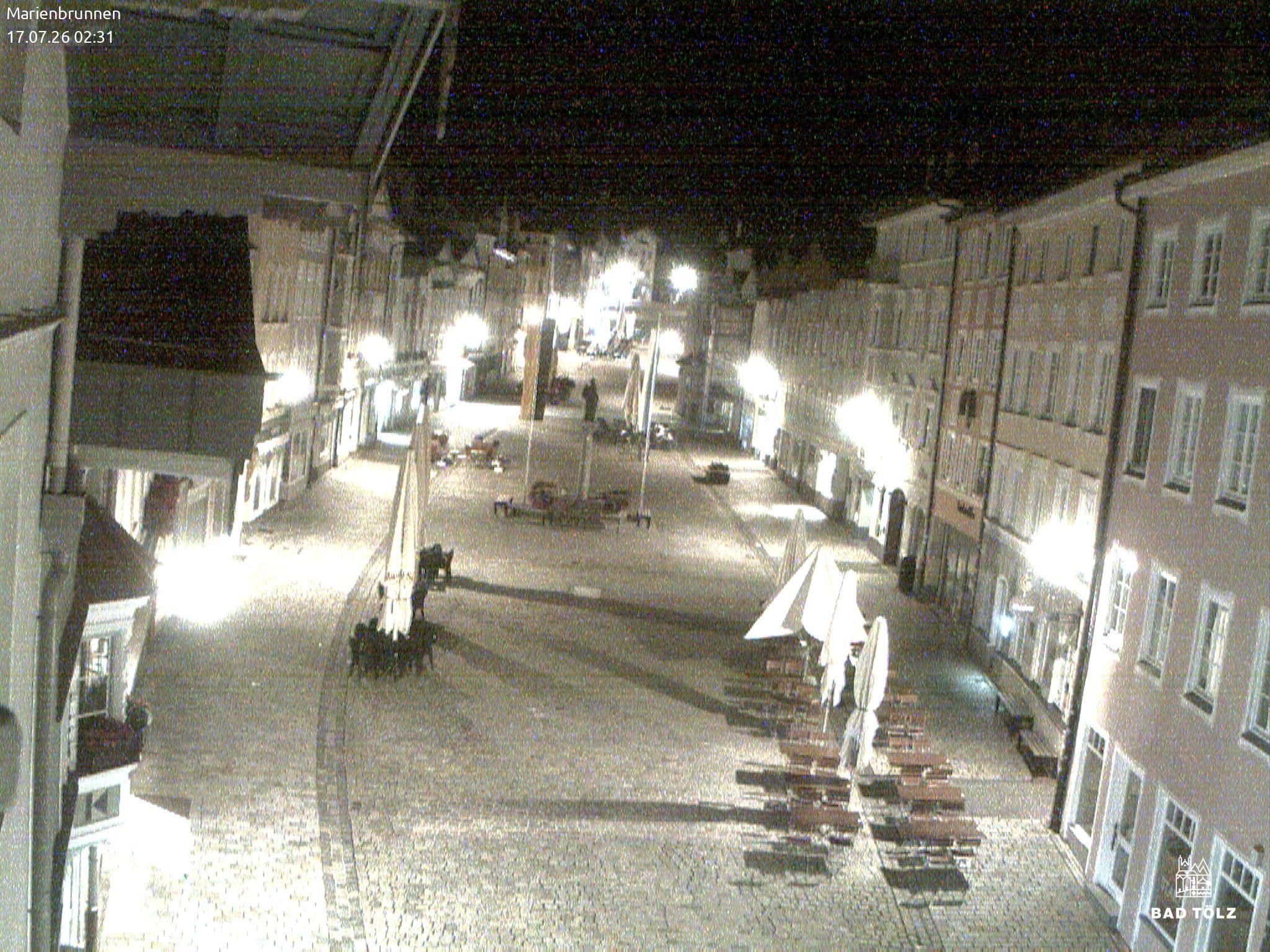Archived image Webcam Marienbrunnen - Bad Tölz