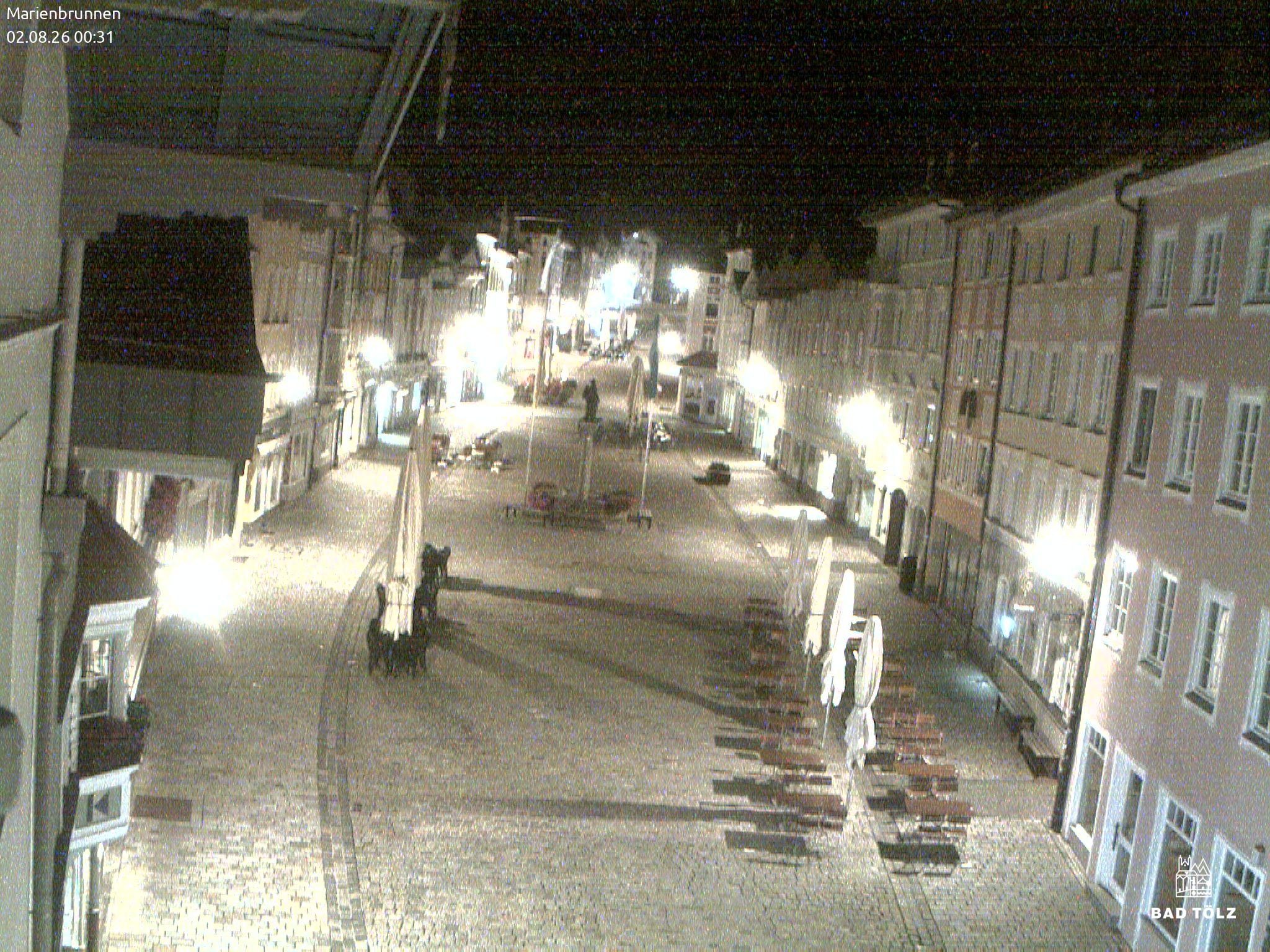 Archived image Webcam Marienbrunnen - Bad Tölz