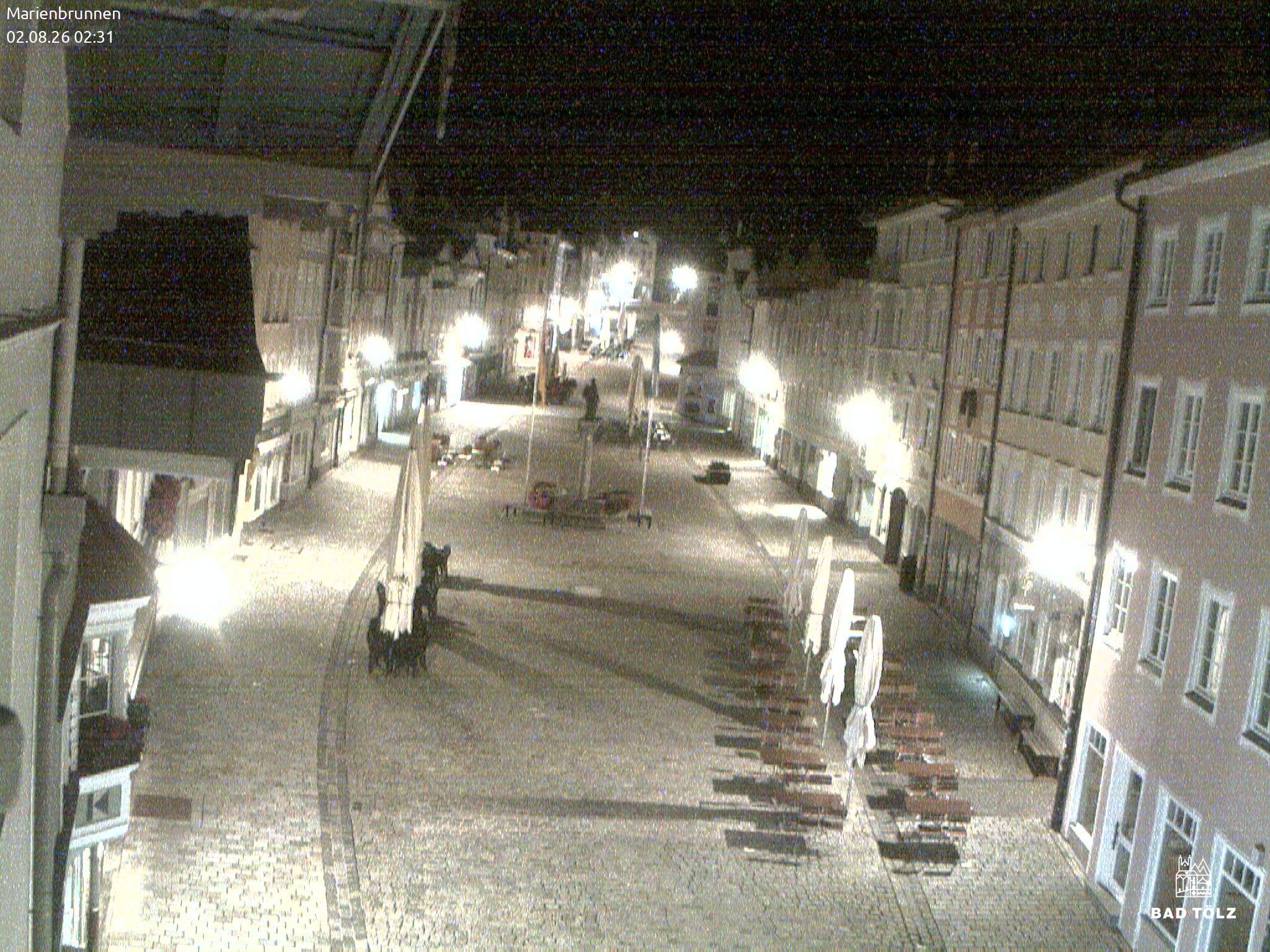 Archived image Webcam Marienbrunnen - Bad Tölz