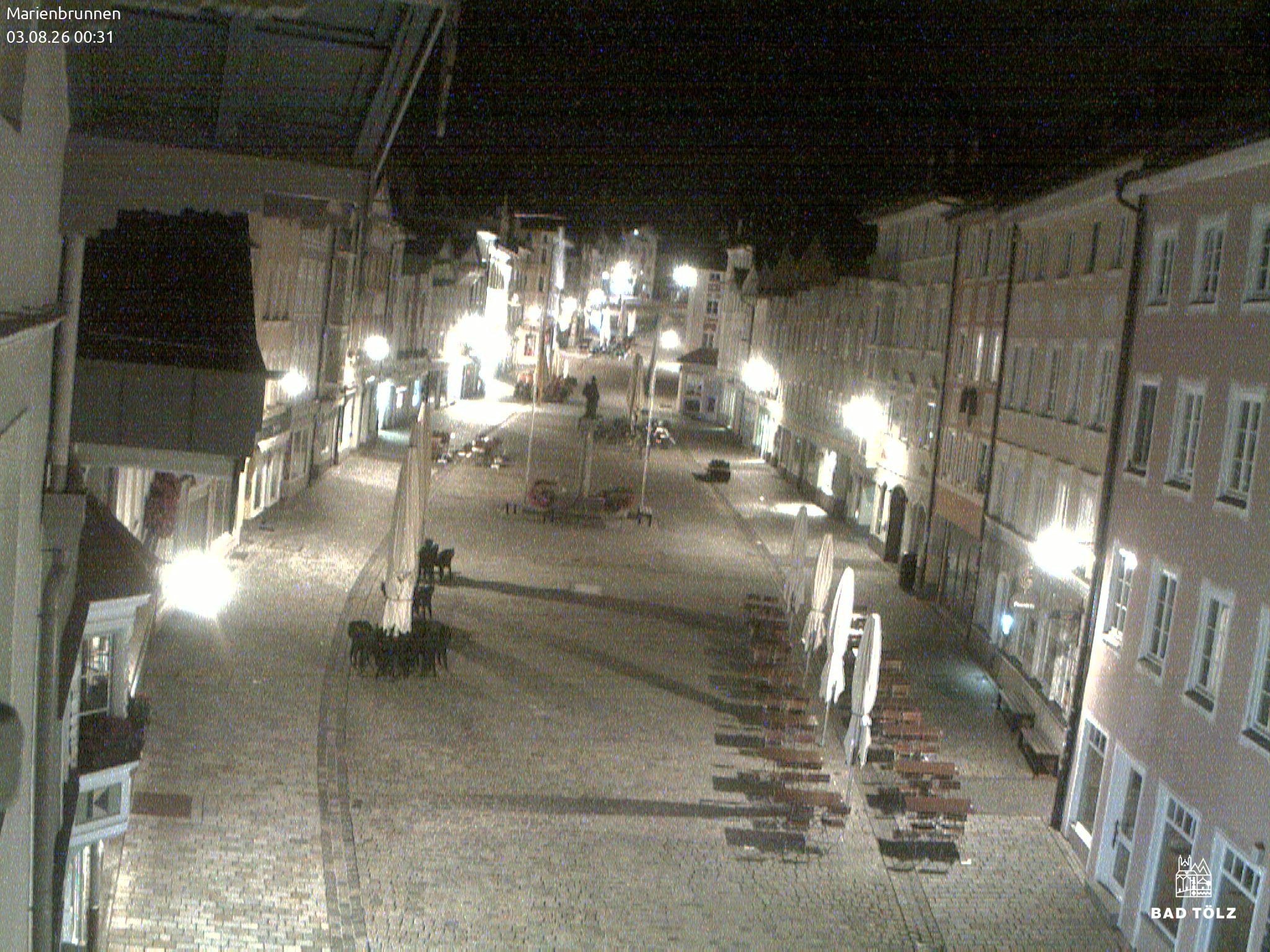 Archived image Webcam Marienbrunnen - Bad Tölz