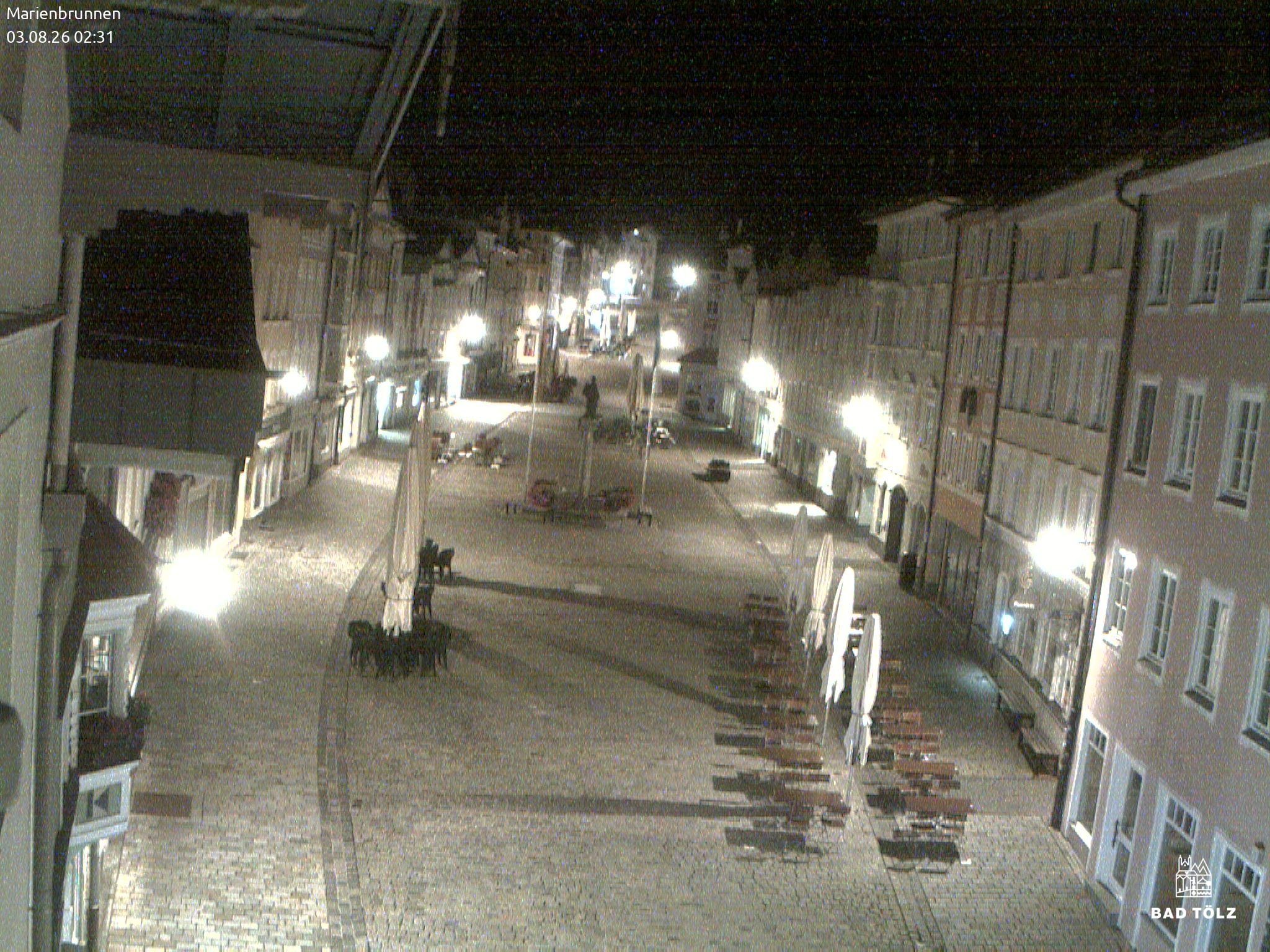 Archived image Webcam Marienbrunnen - Bad Tölz