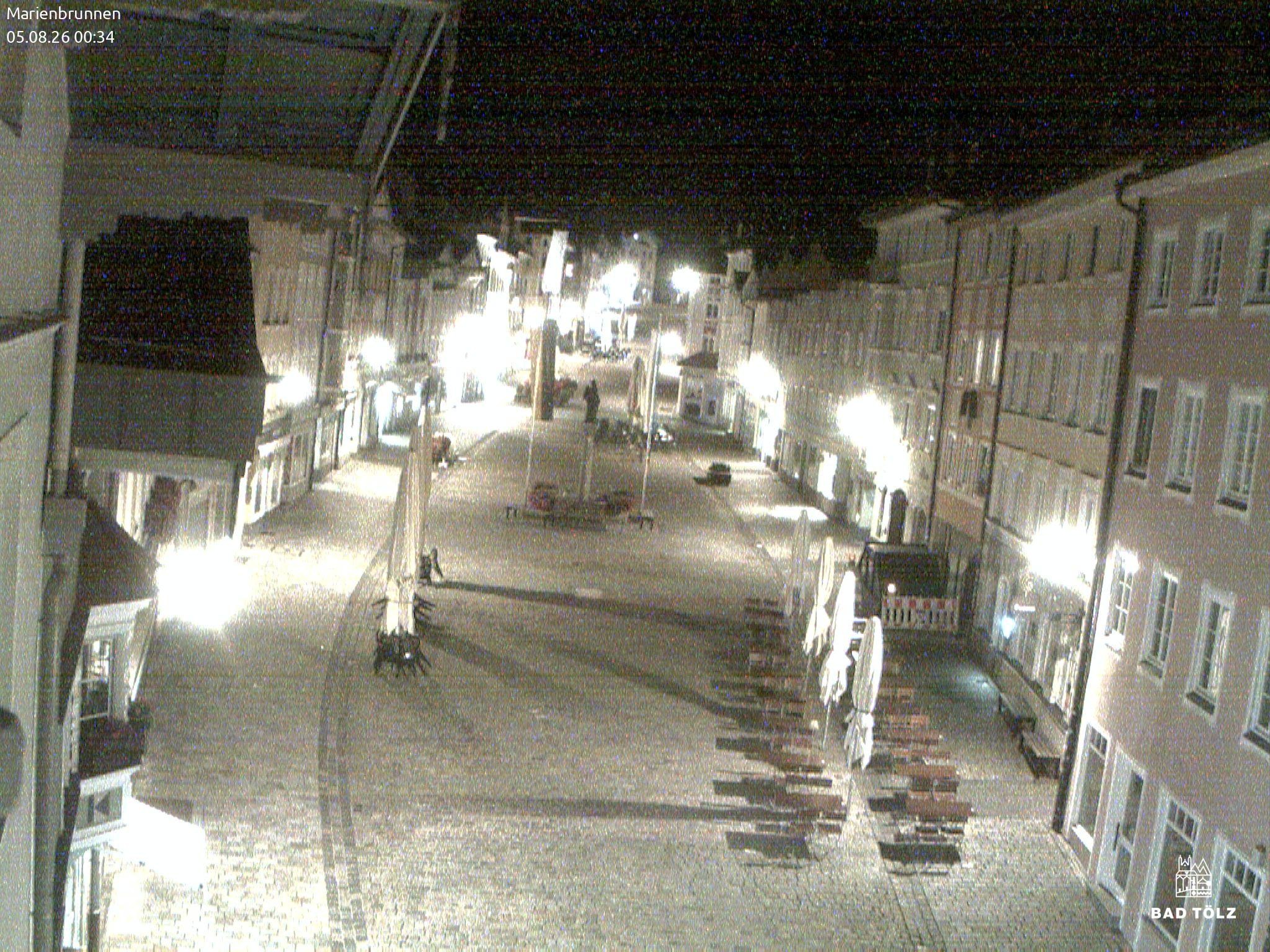 Archived image Webcam Marienbrunnen - Bad Tölz