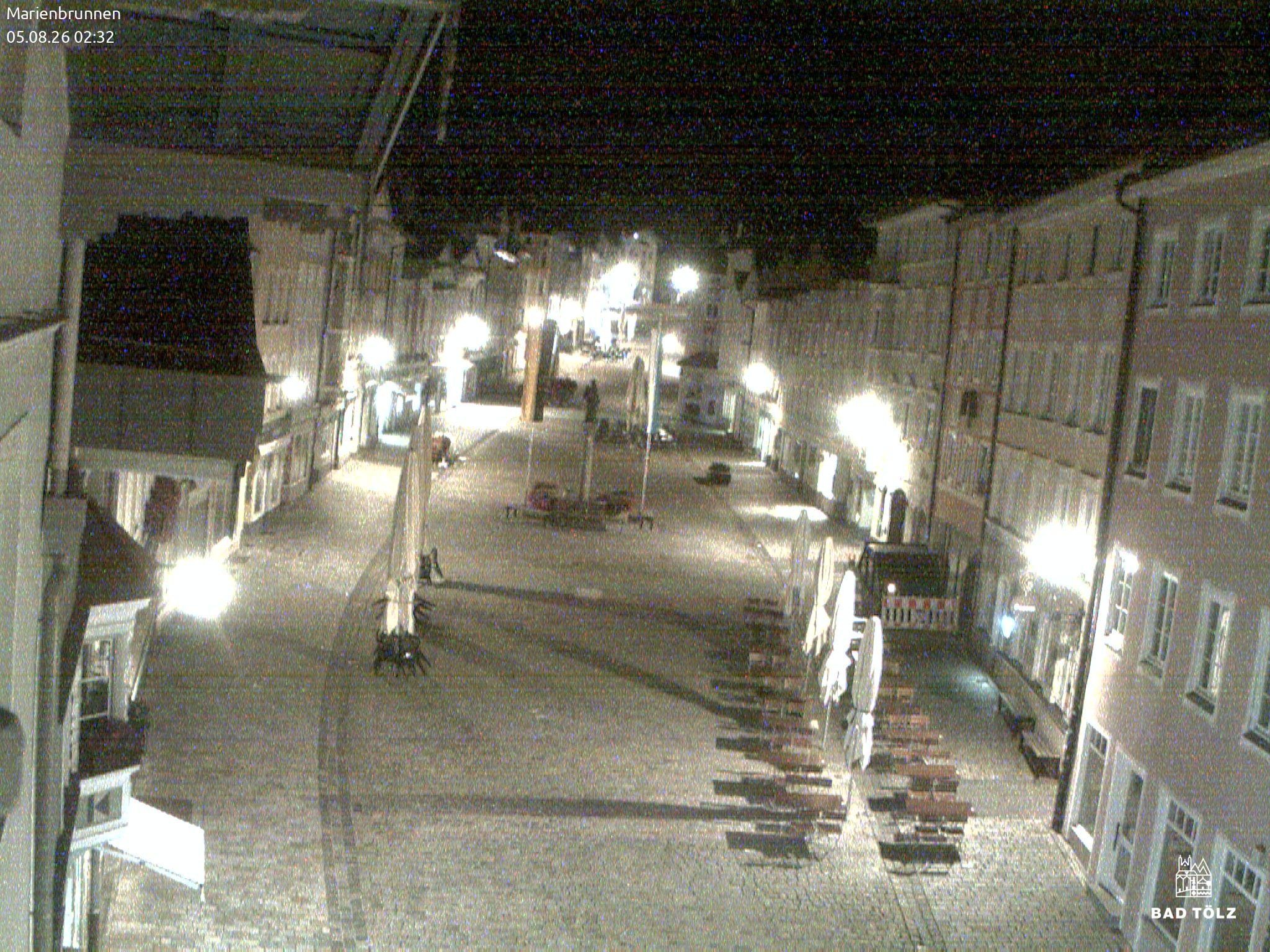 Archived image Webcam Marienbrunnen - Bad Tölz