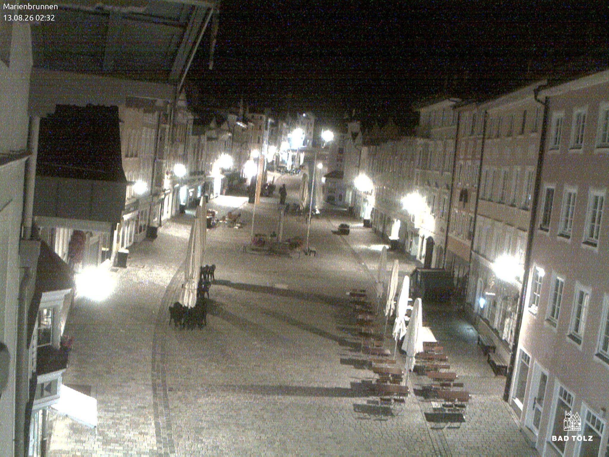 Archived image Webcam Marienbrunnen - Bad Tölz