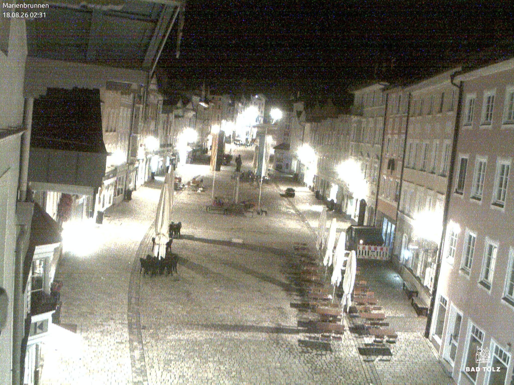 Archived image Webcam Marienbrunnen - Bad Tölz