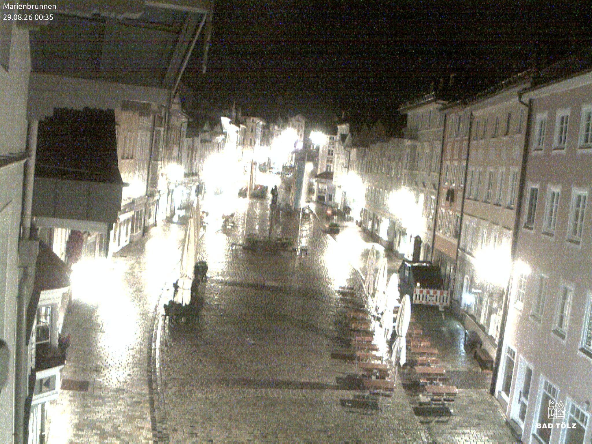 Archived image Webcam Marienbrunnen - Bad Tölz