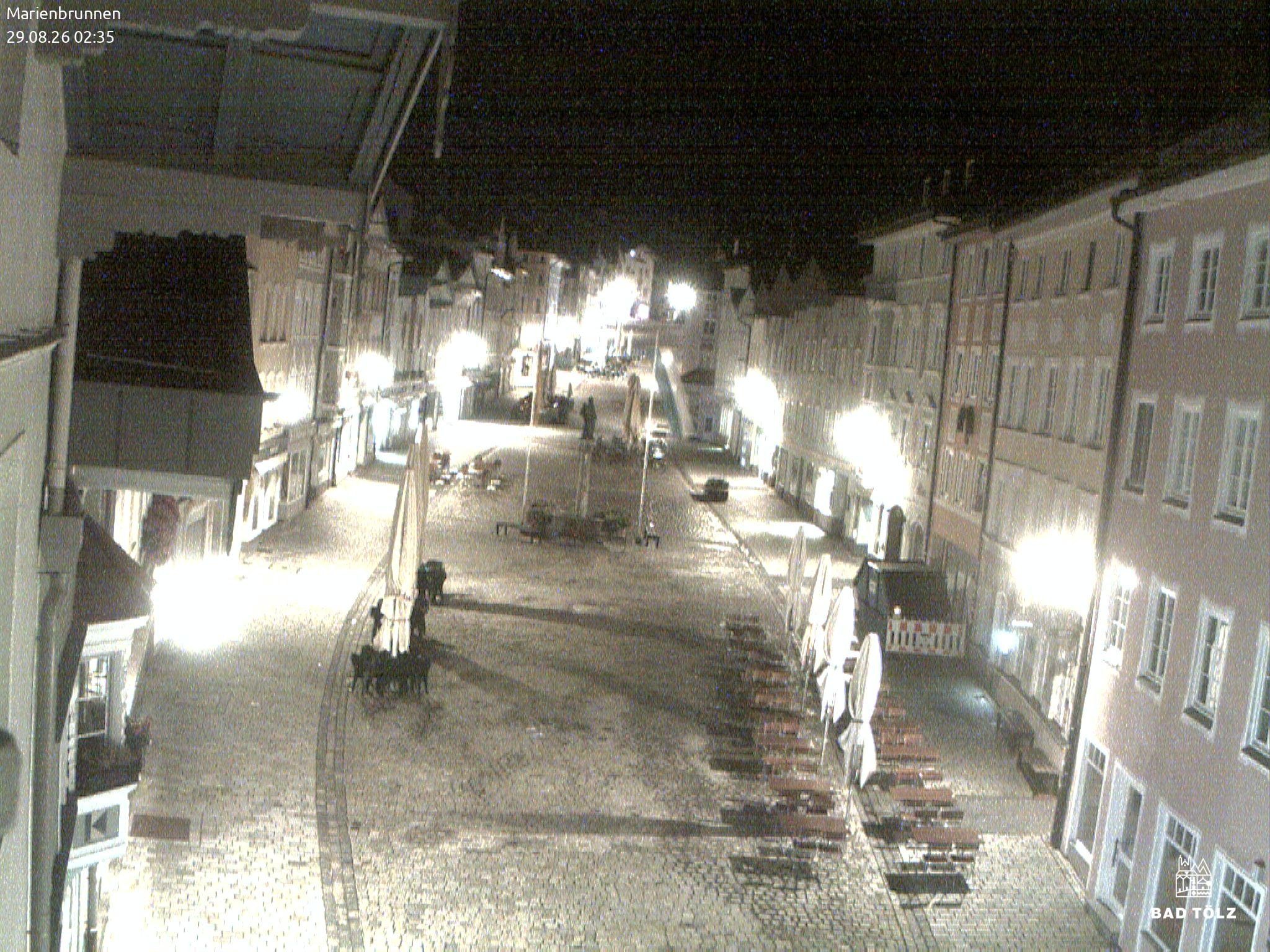 Archived image Webcam Marienbrunnen - Bad Tölz