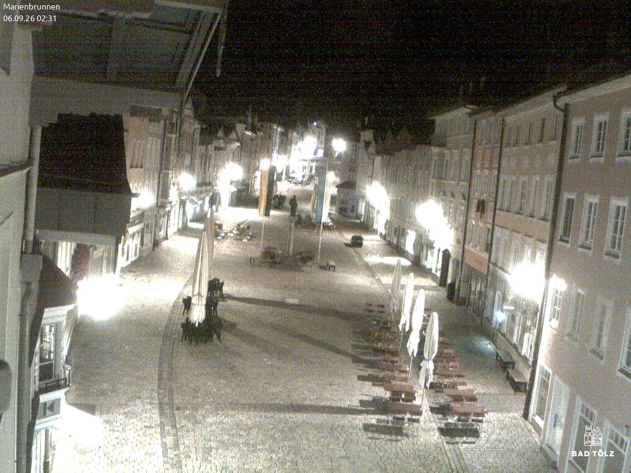 Archived image Webcam Marienbrunnen - Bad Tölz