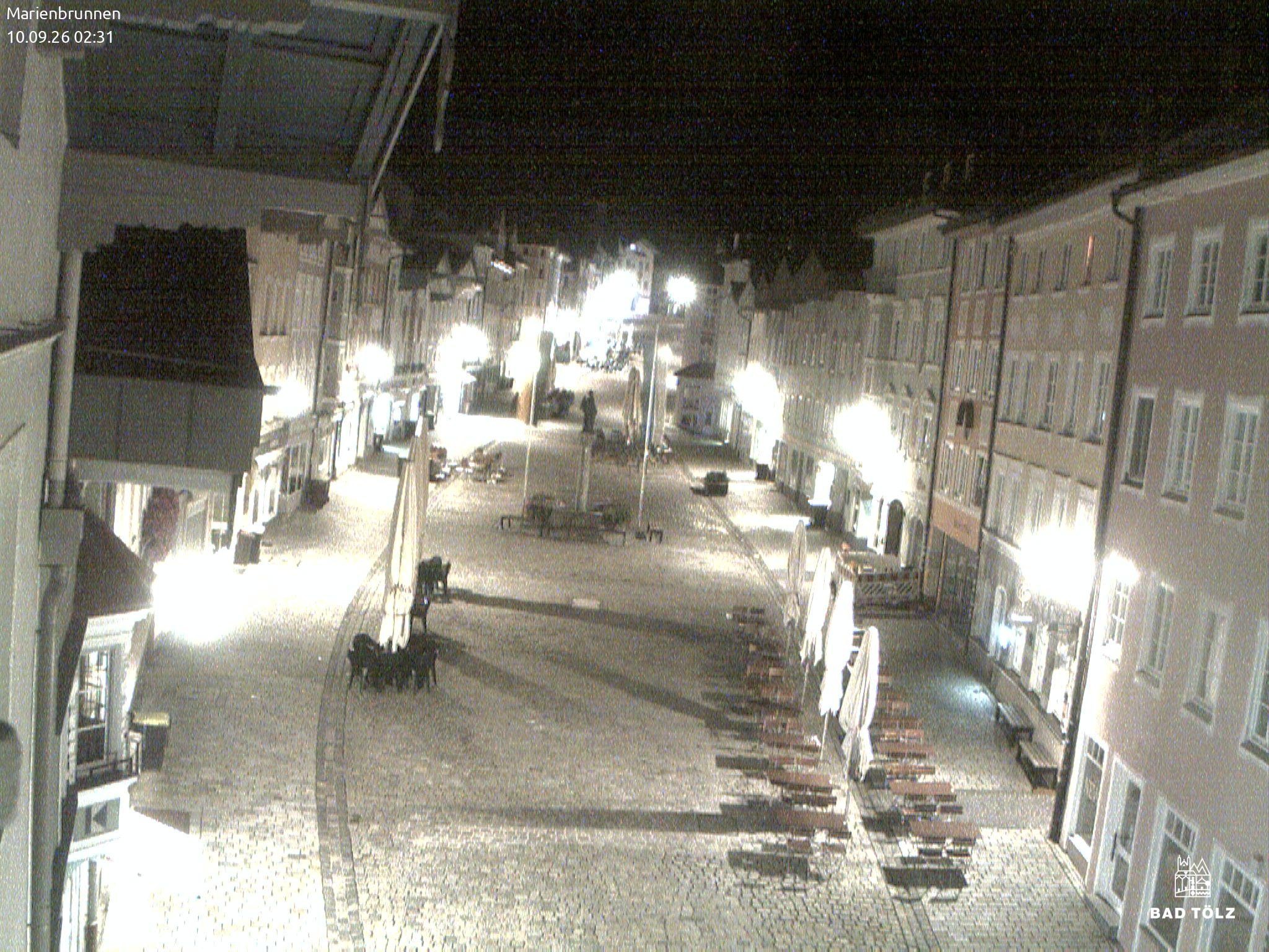 Archived image Webcam Marienbrunnen - Bad Tölz