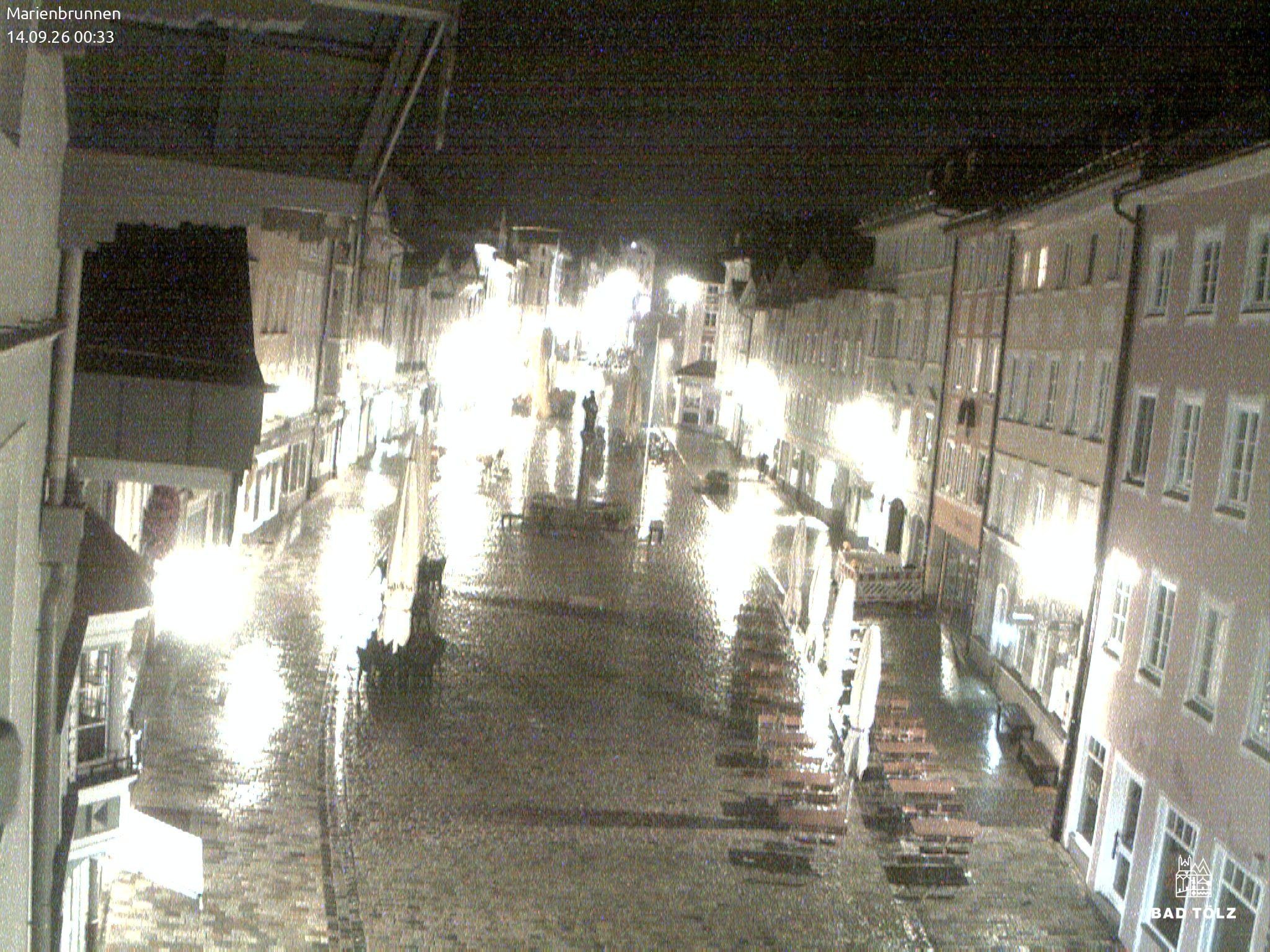 Archived image Webcam Marienbrunnen - Bad Tölz