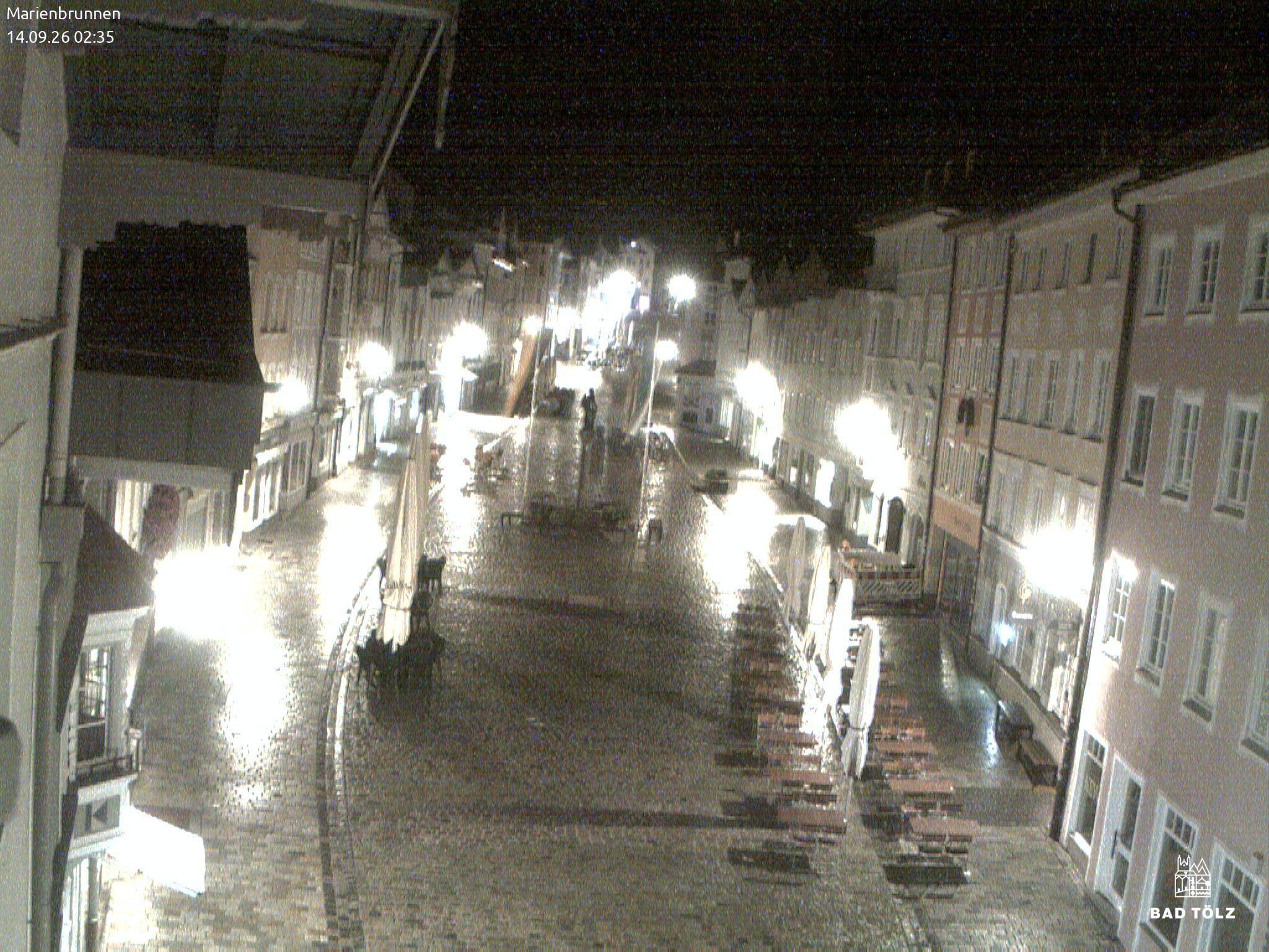 Archived image Webcam Marienbrunnen - Bad Tölz