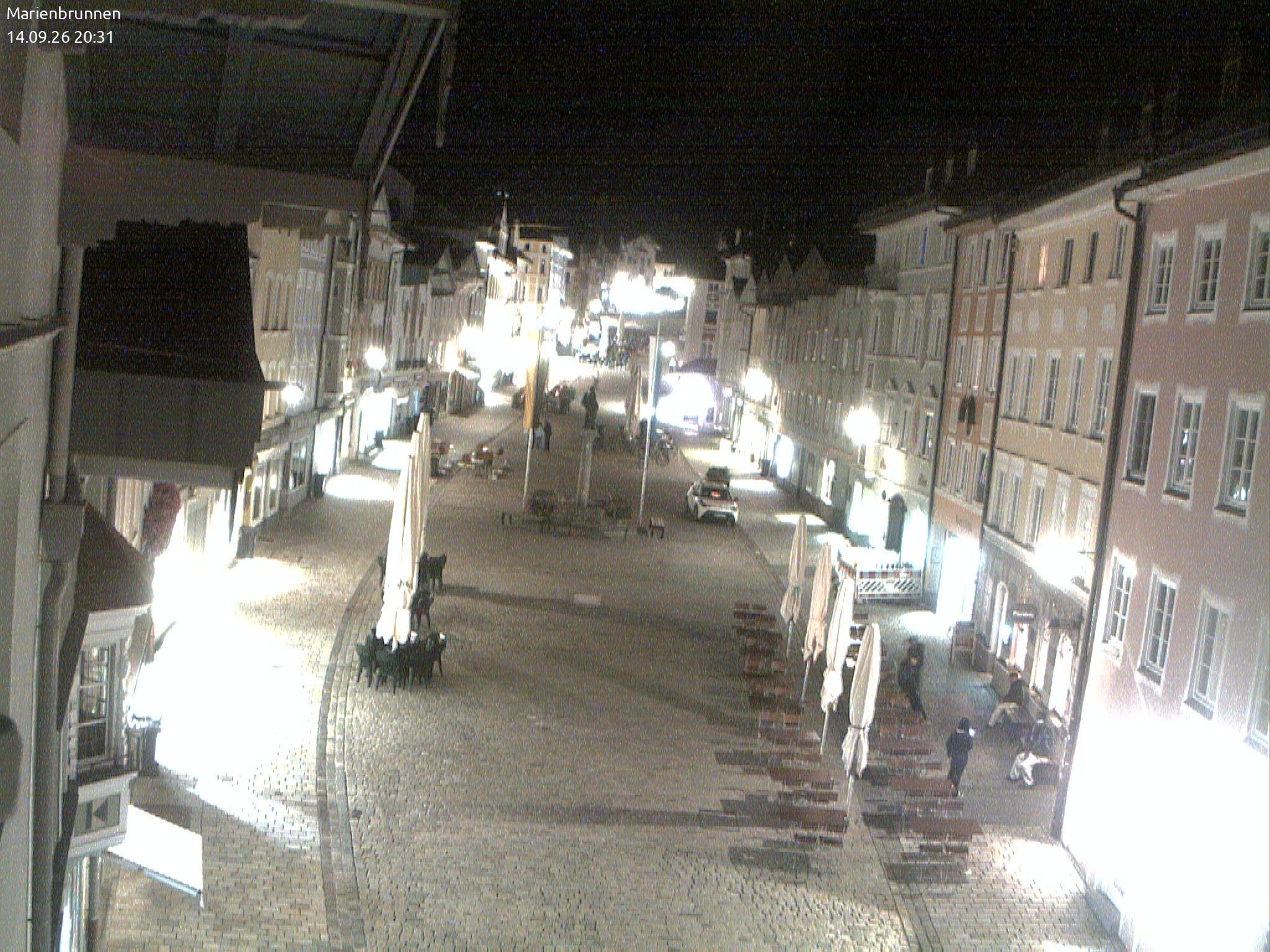 Archived image Webcam Marienbrunnen - Bad Tölz