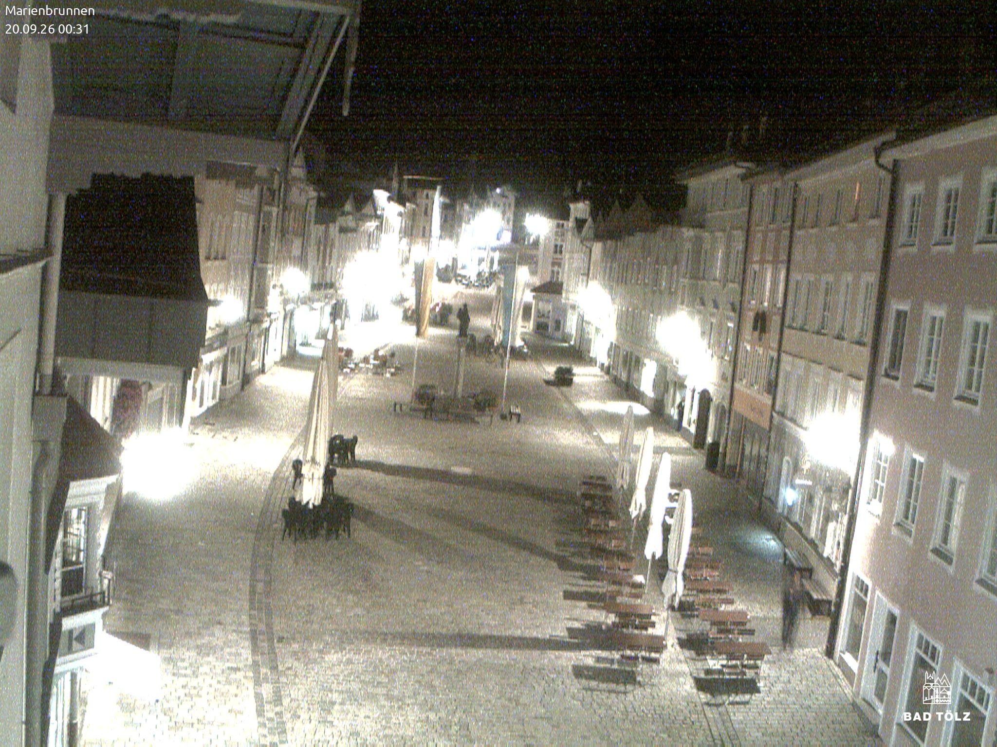 Archived image Webcam Marienbrunnen - Bad Tölz