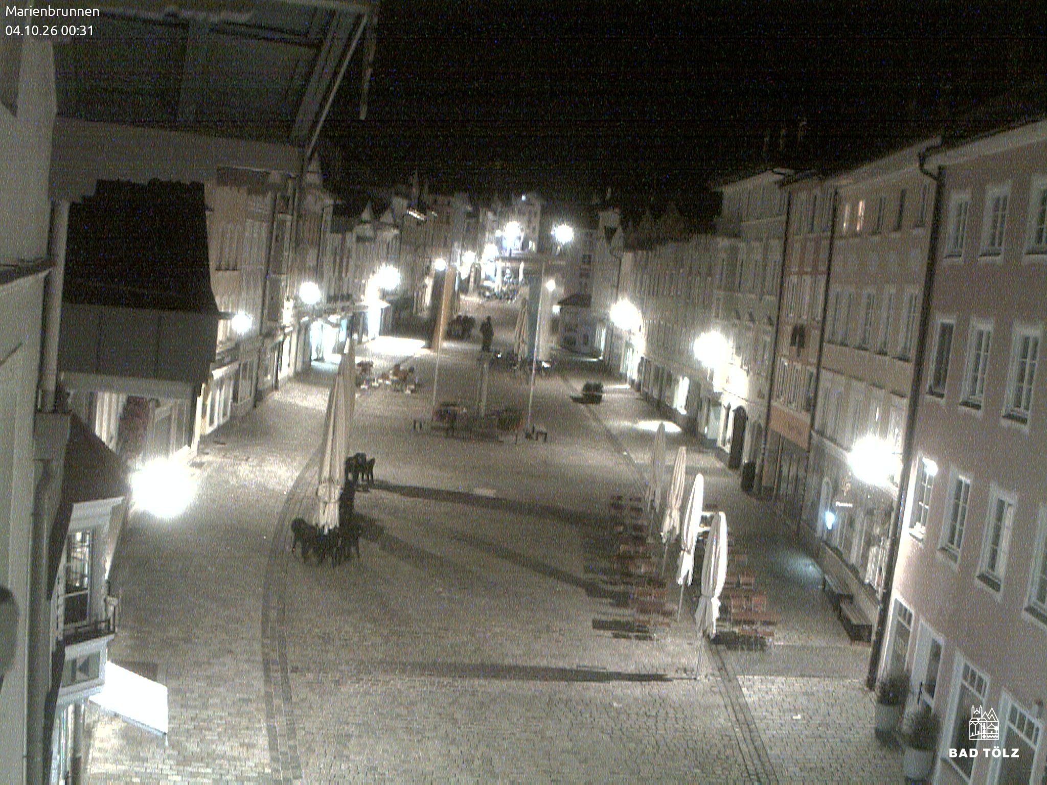 Archived image Webcam Marienbrunnen - Bad Tölz