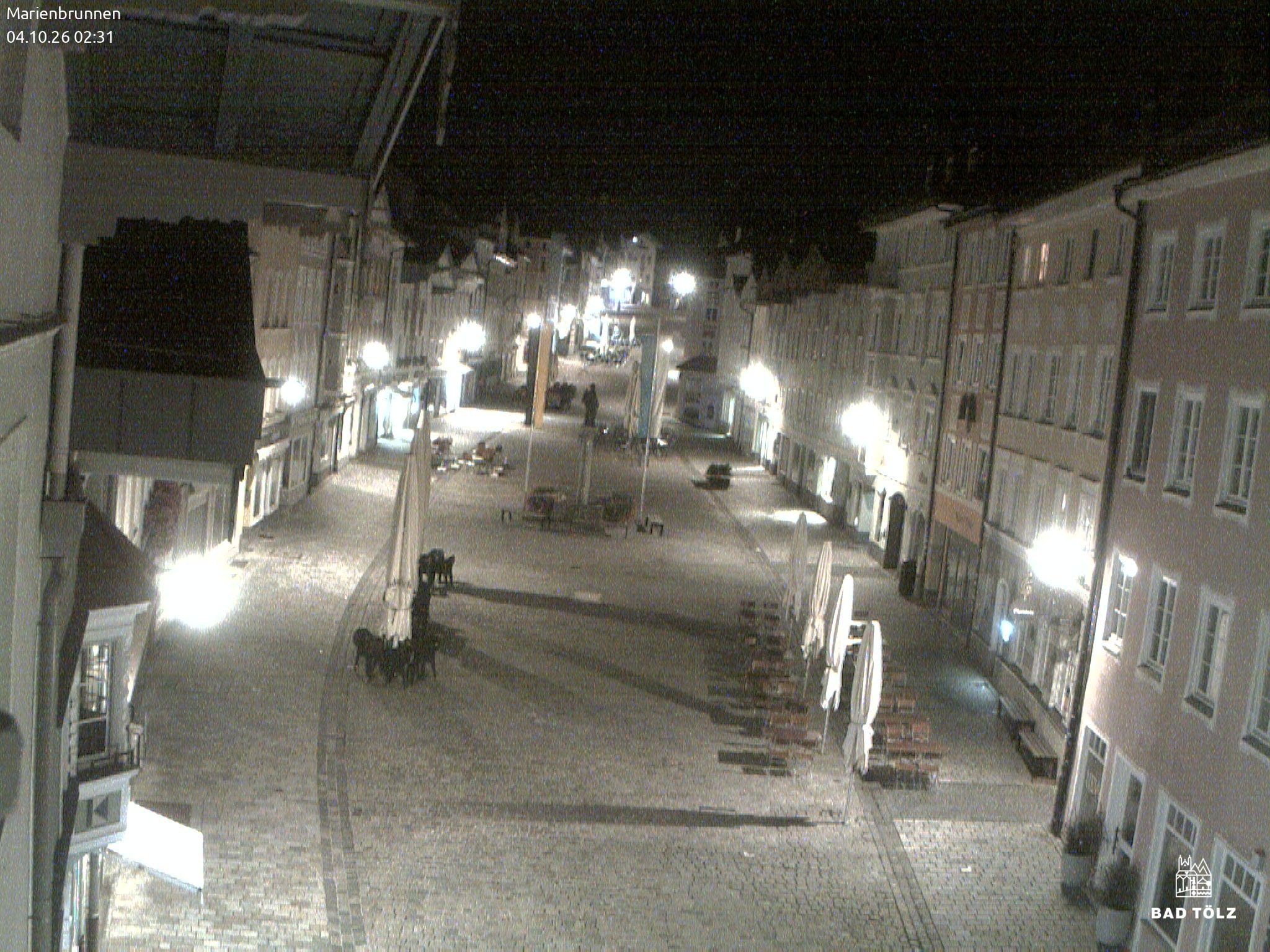 Archived image Webcam Marienbrunnen - Bad Tölz